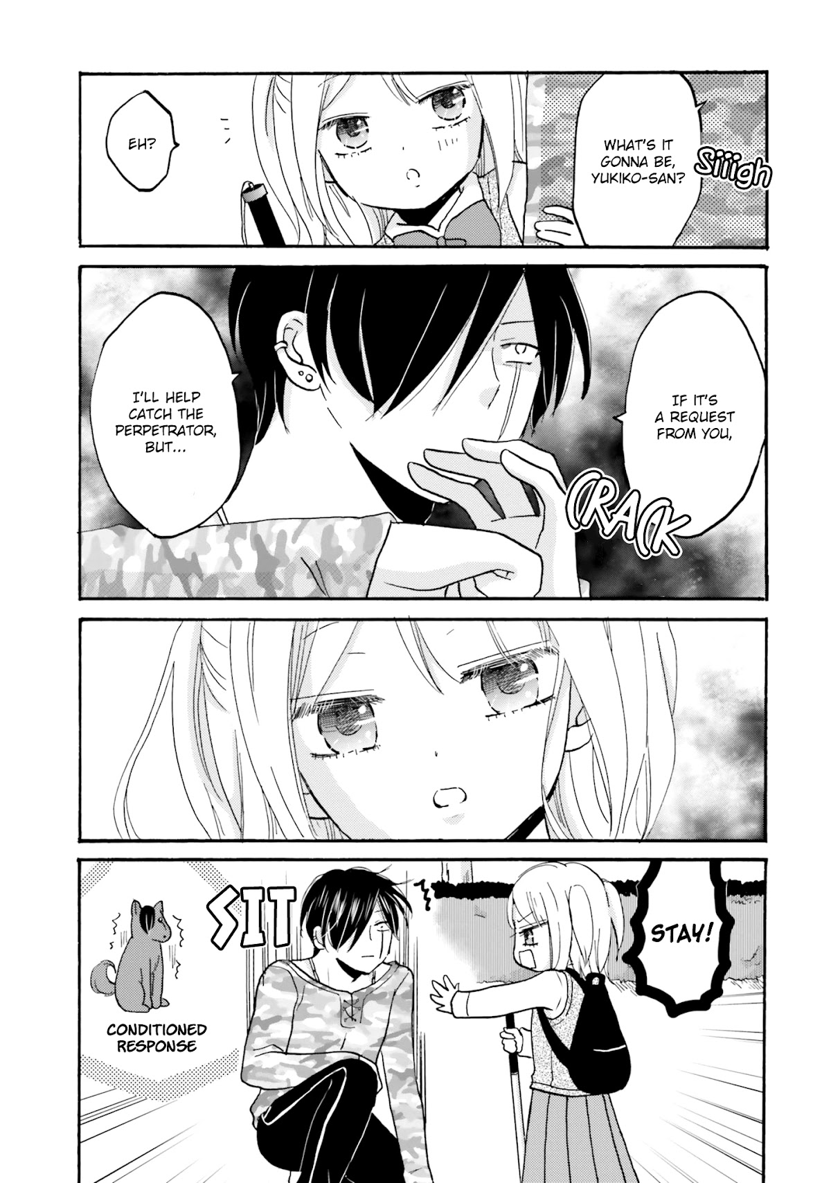 Yankee-kun and the White Cane Girl Chapter 45 page 6 - Chapter 45: Wall ①