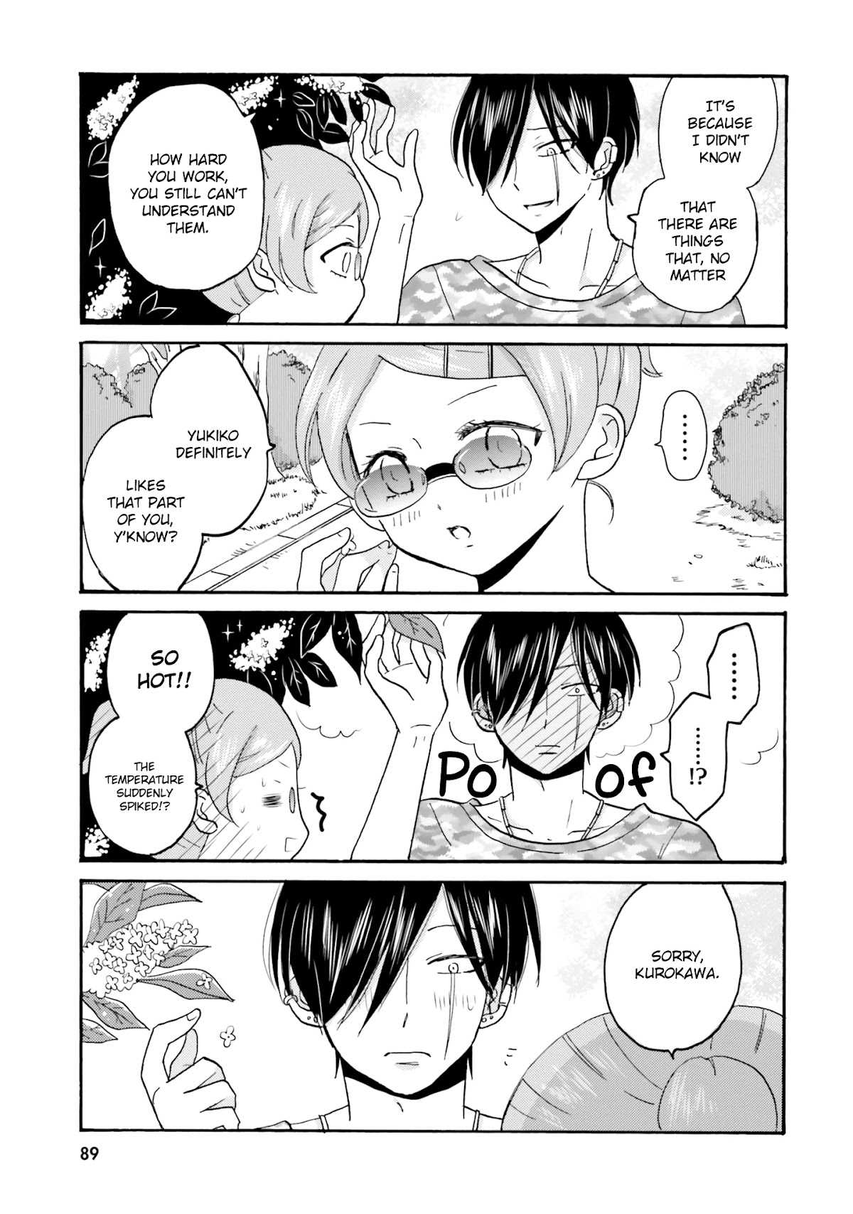 Yankee-kun and the White Cane Girl Chapter 46 page 14 - Chapter 46: Wall ②