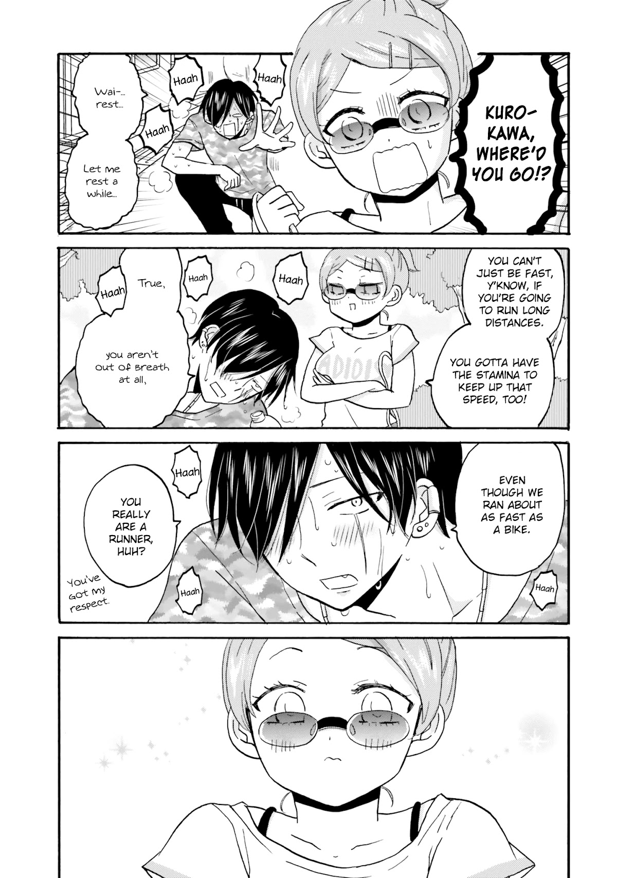 Yankee-kun and the White Cane Girl Chapter 46 page 8 - Chapter 46: Wall ②