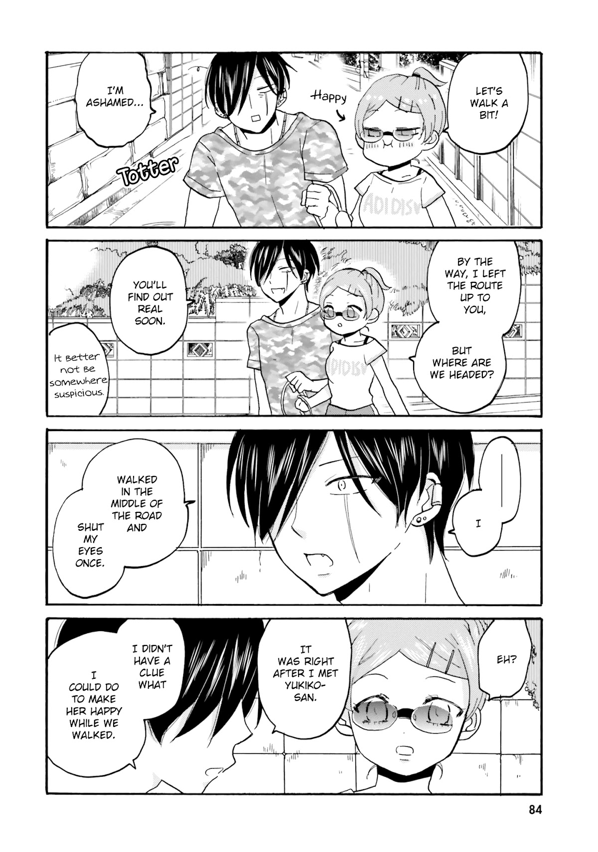 Yankee-kun and the White Cane Girl Chapter 46 page 9 - Chapter 46: Wall ②