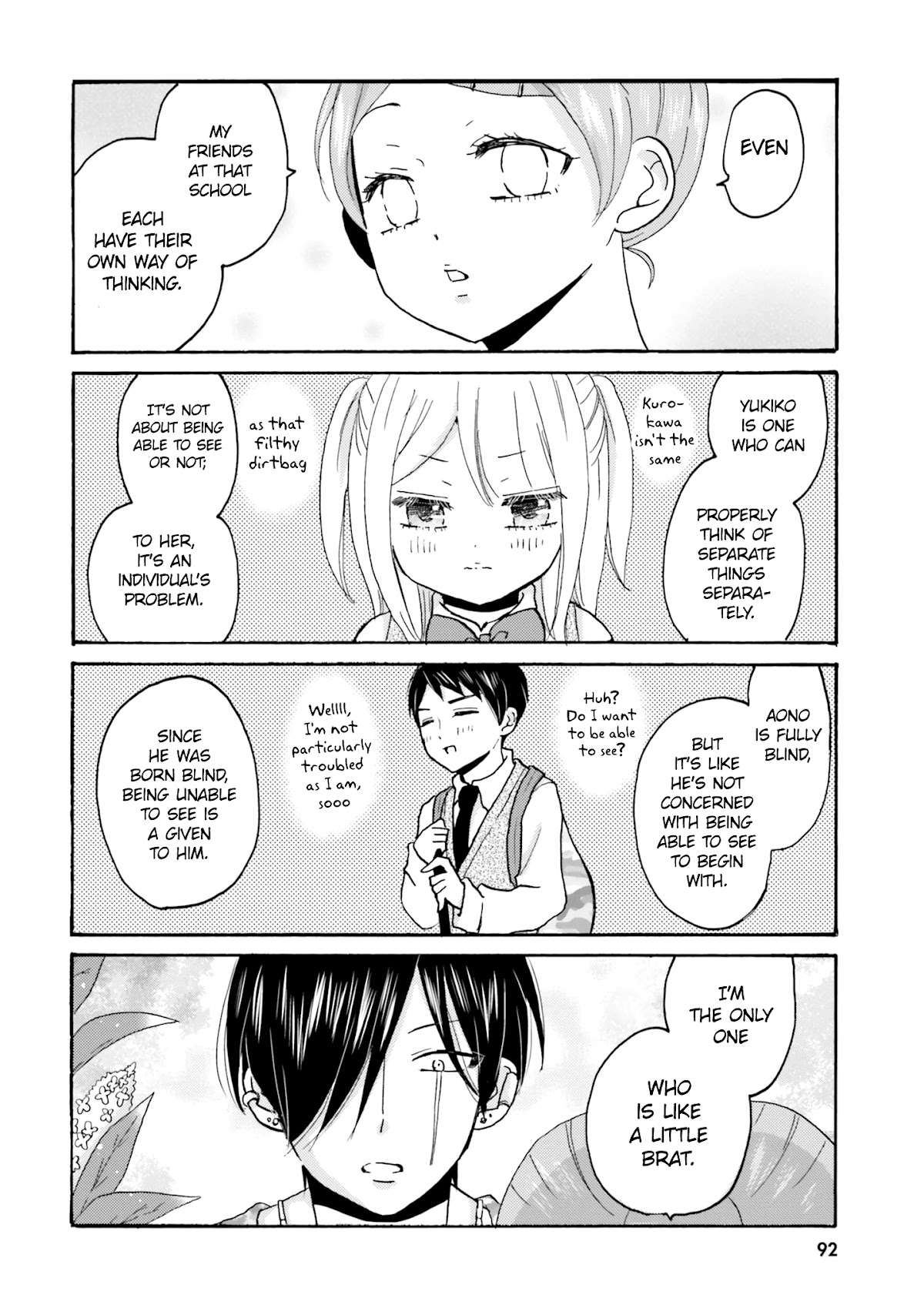 Yankee-kun and the White Cane Girl Chapter 47 page 3 - Chapter 47: Wall ③