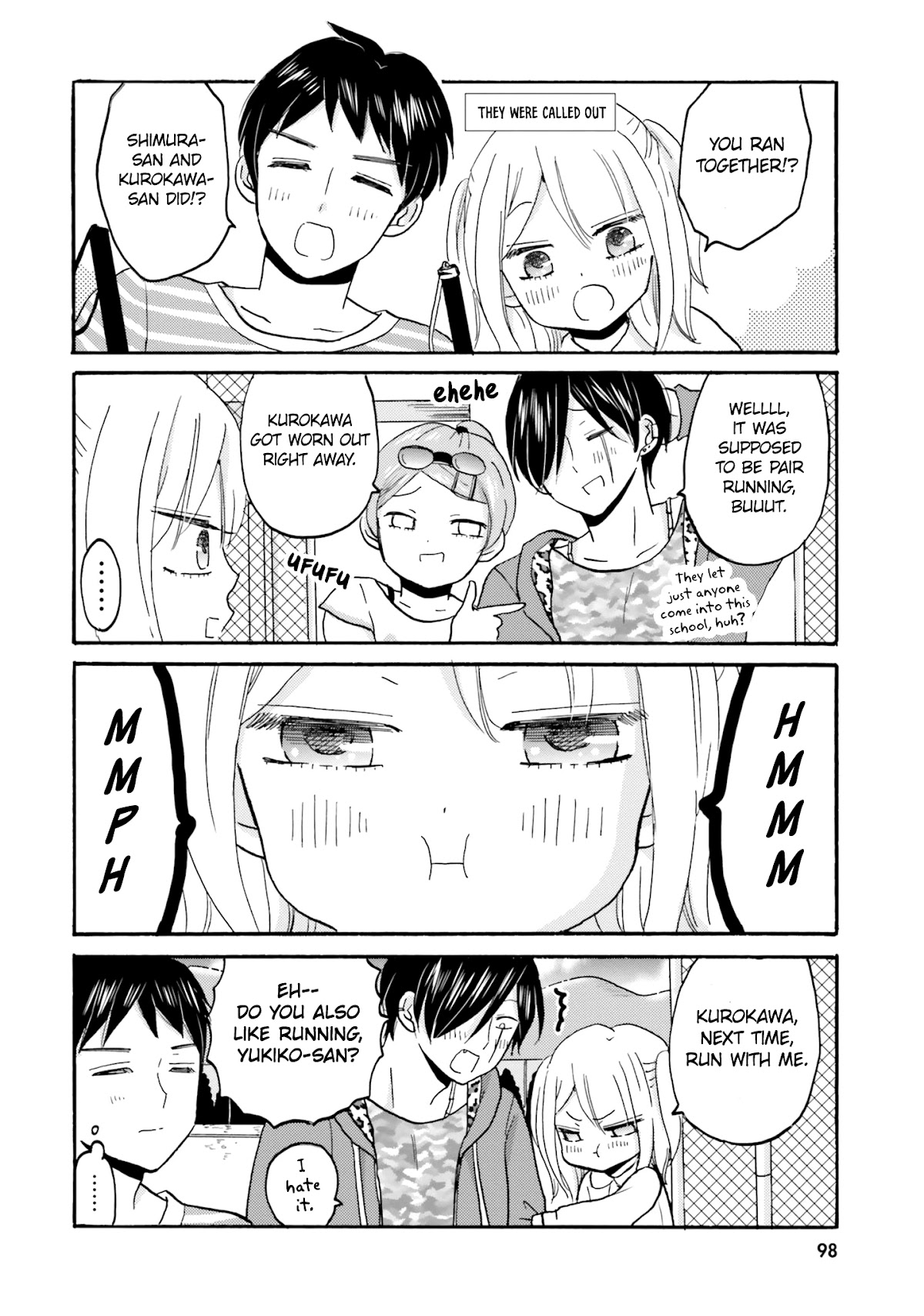 Yankee-kun and the White Cane Girl Chapter 47 page 9 - Chapter 47: Wall ③