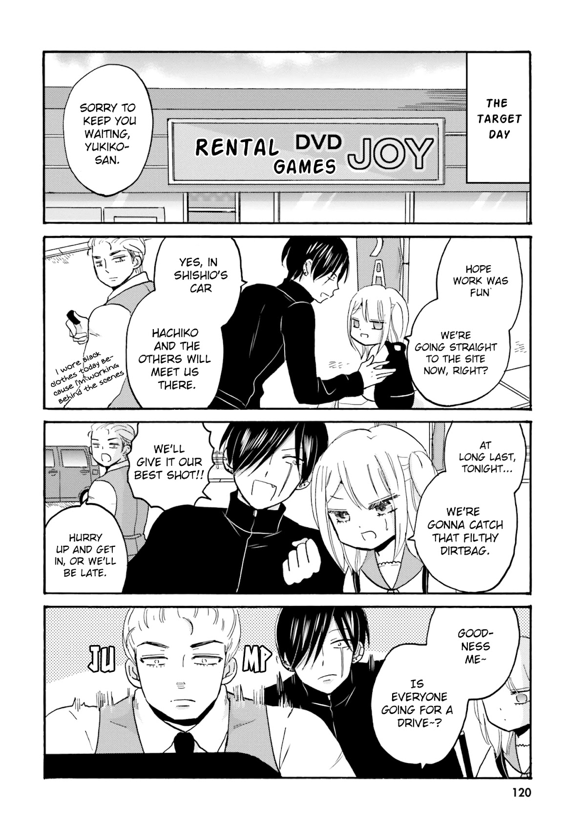 Yankee-kun and the White Cane Girl Chapter 49 page 9 - Chapter 49: Strategy Meeting