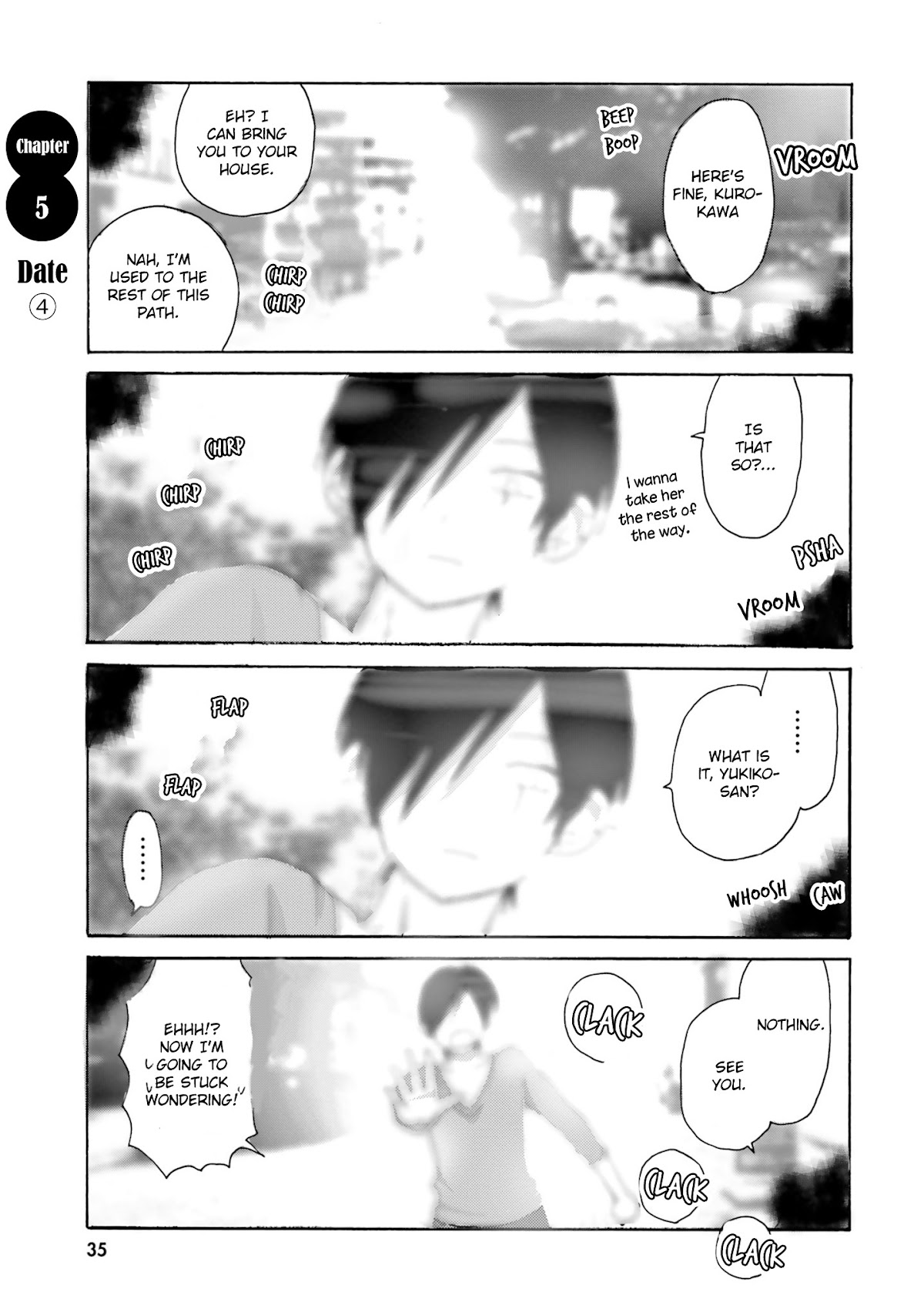 Yankee-kun and the White Cane Girl Chapter 5 page 2 - Chapter 5