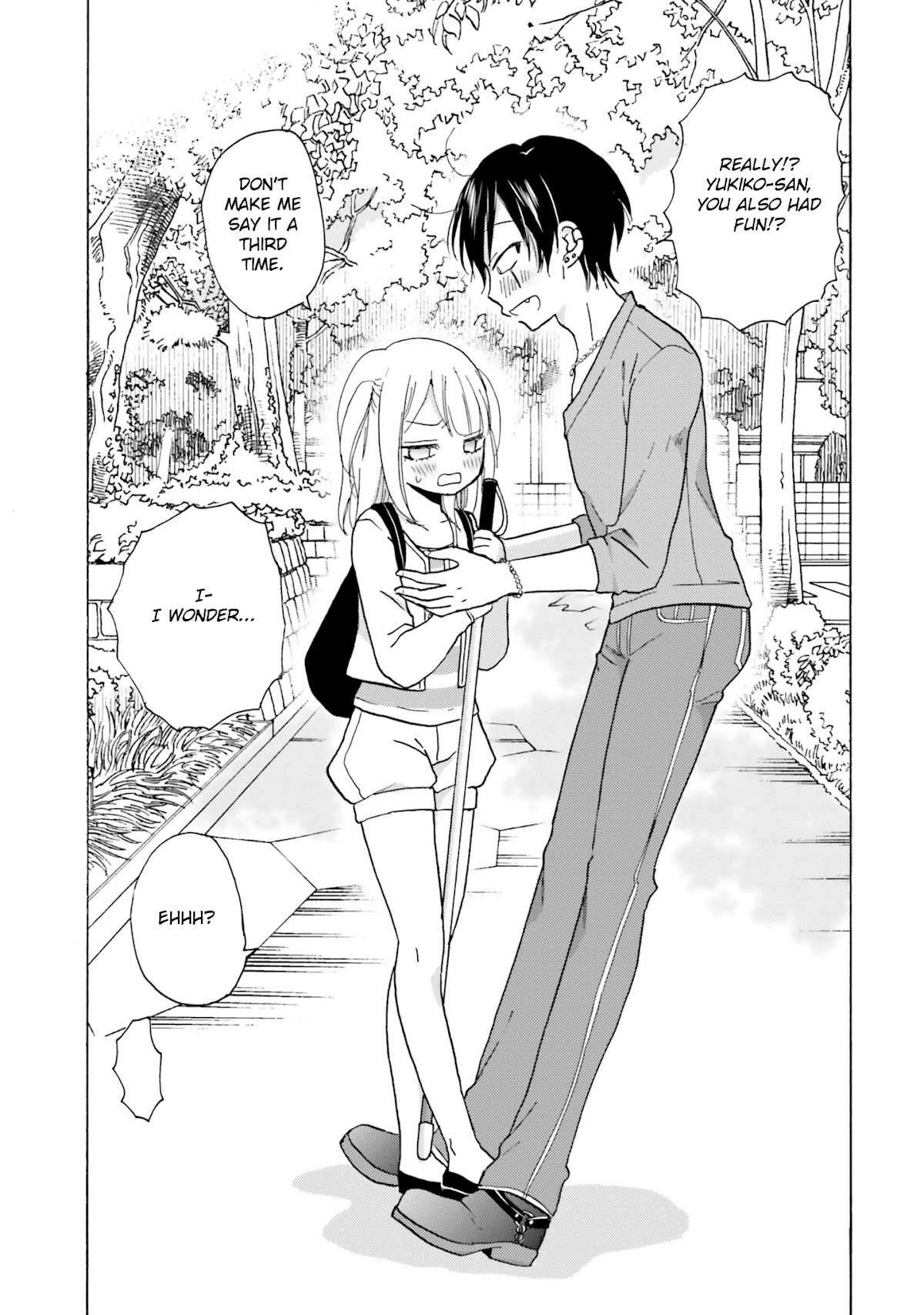 Yankee-kun and the White Cane Girl Chapter 5 page 8 - Chapter 5