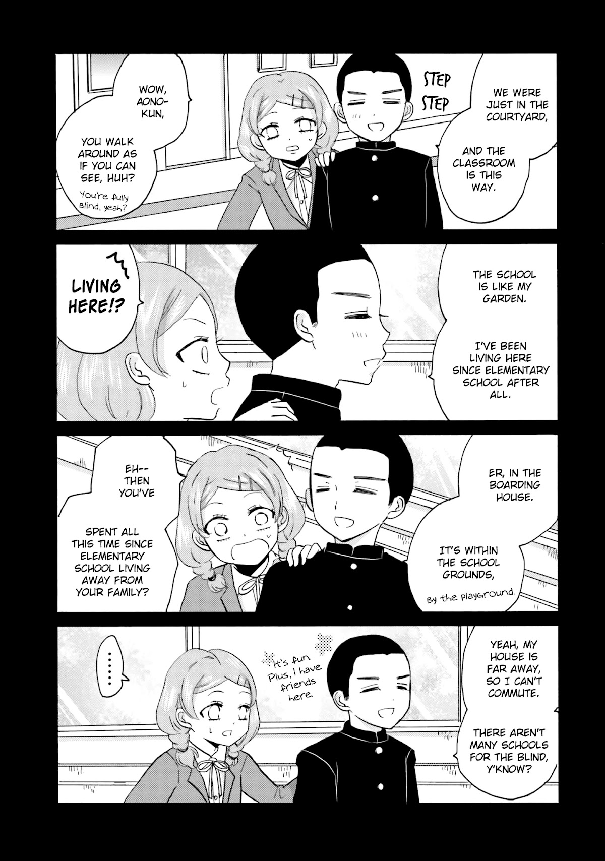 Yankee-kun and the White Cane Girl Chapter 55.5 page 8 - Chapter 55.5