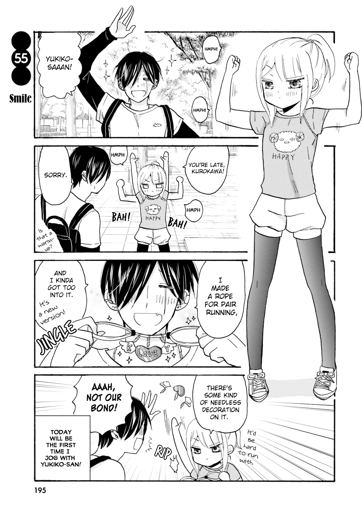 Yankee-kun and the White Cane Girl Chapter 55 page 3 - Chapter 55: Smile
