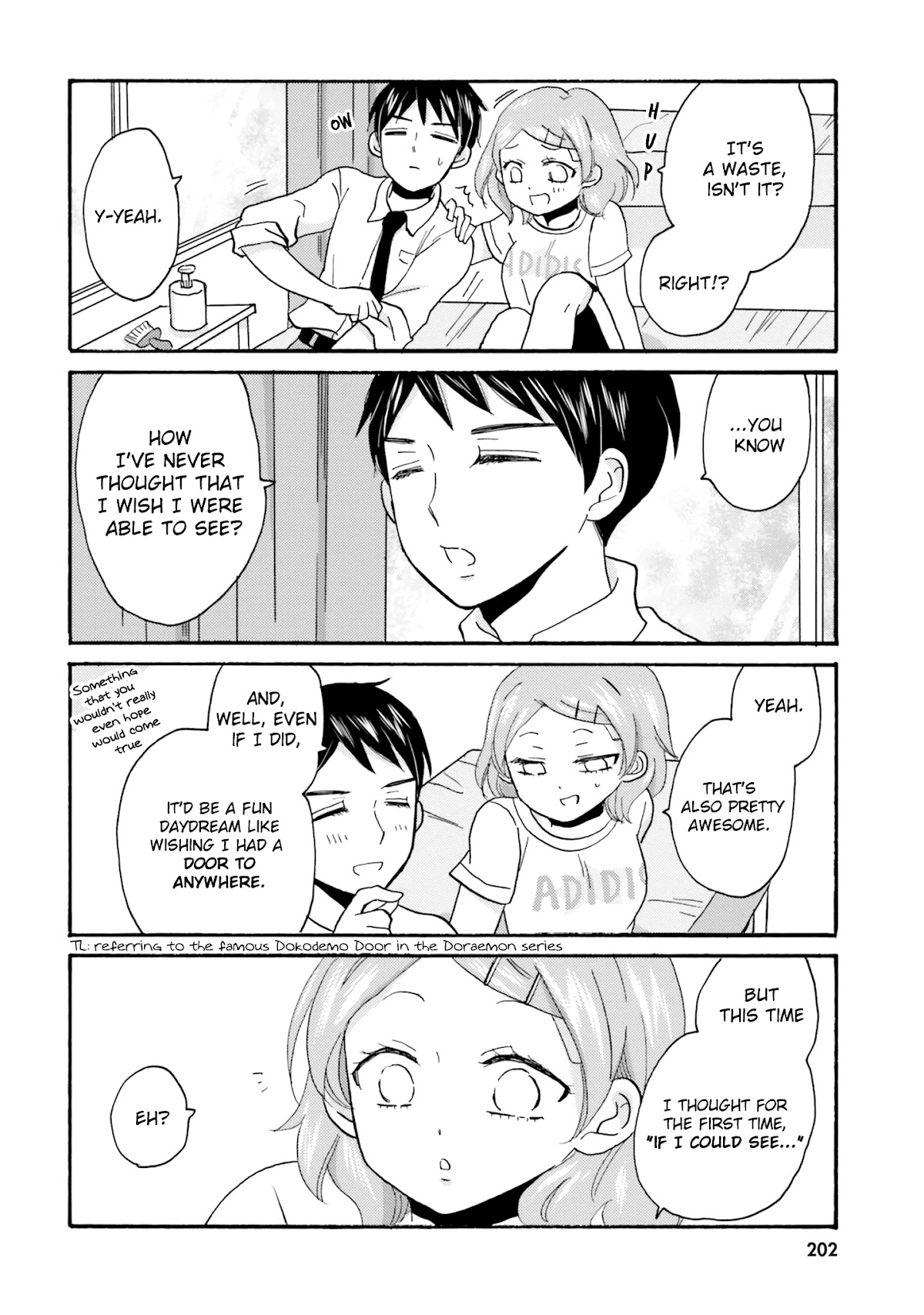 Yankee-kun and the White Cane Girl Chapter 55 page 9 - Chapter 55: Smile