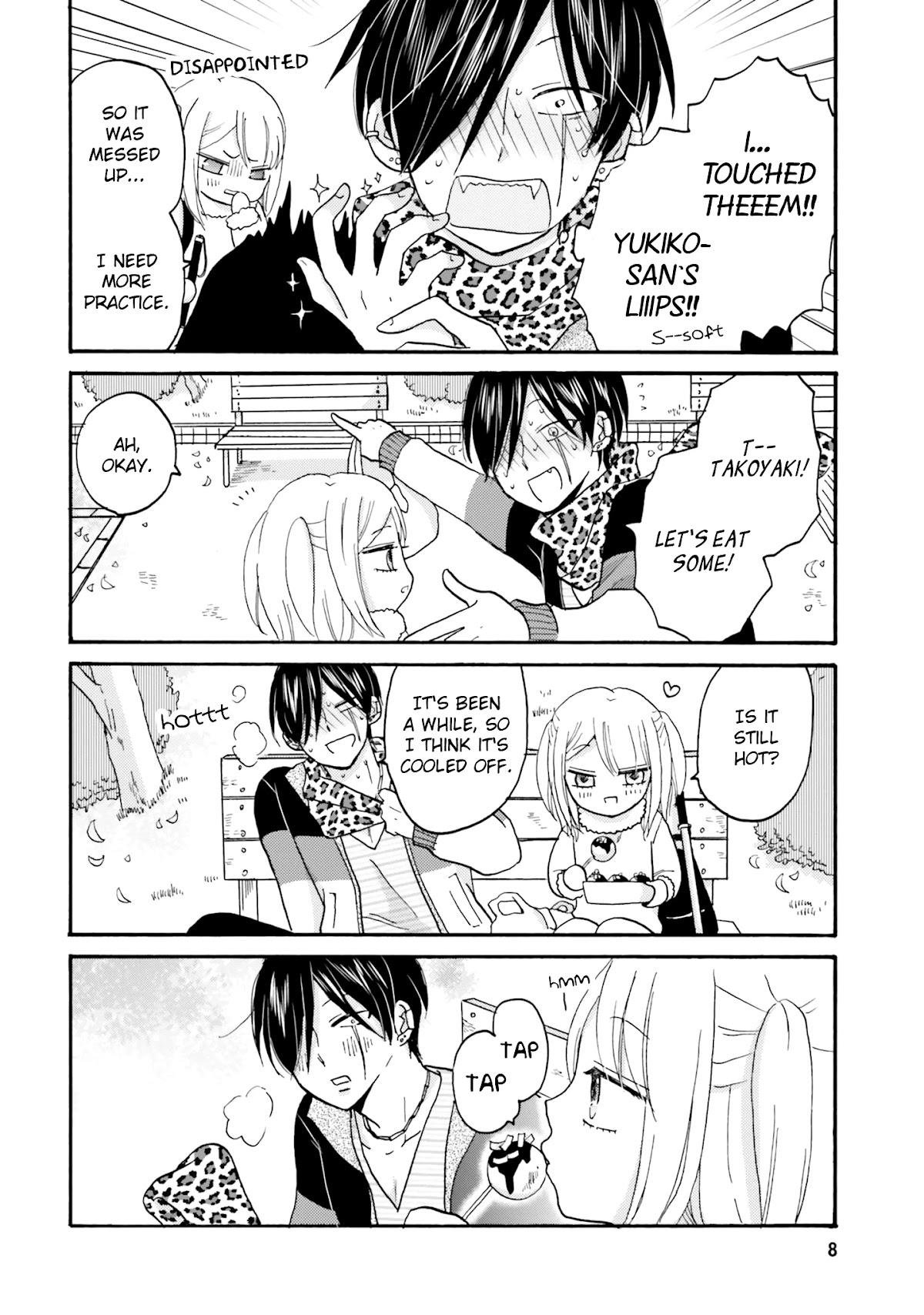 Yankee-kun and the White Cane Girl Chapter 56 page 12 - Chapter 56: Curse Of Lips ①