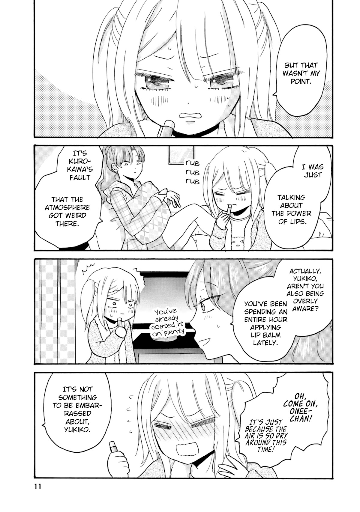 Yankee-kun and the White Cane Girl Chapter 56 page 15 - Chapter 56: Curse Of Lips ①