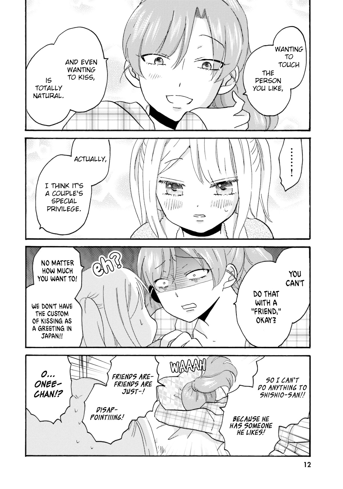 Yankee-kun and the White Cane Girl Chapter 56 page 16 - Chapter 56: Curse Of Lips ①