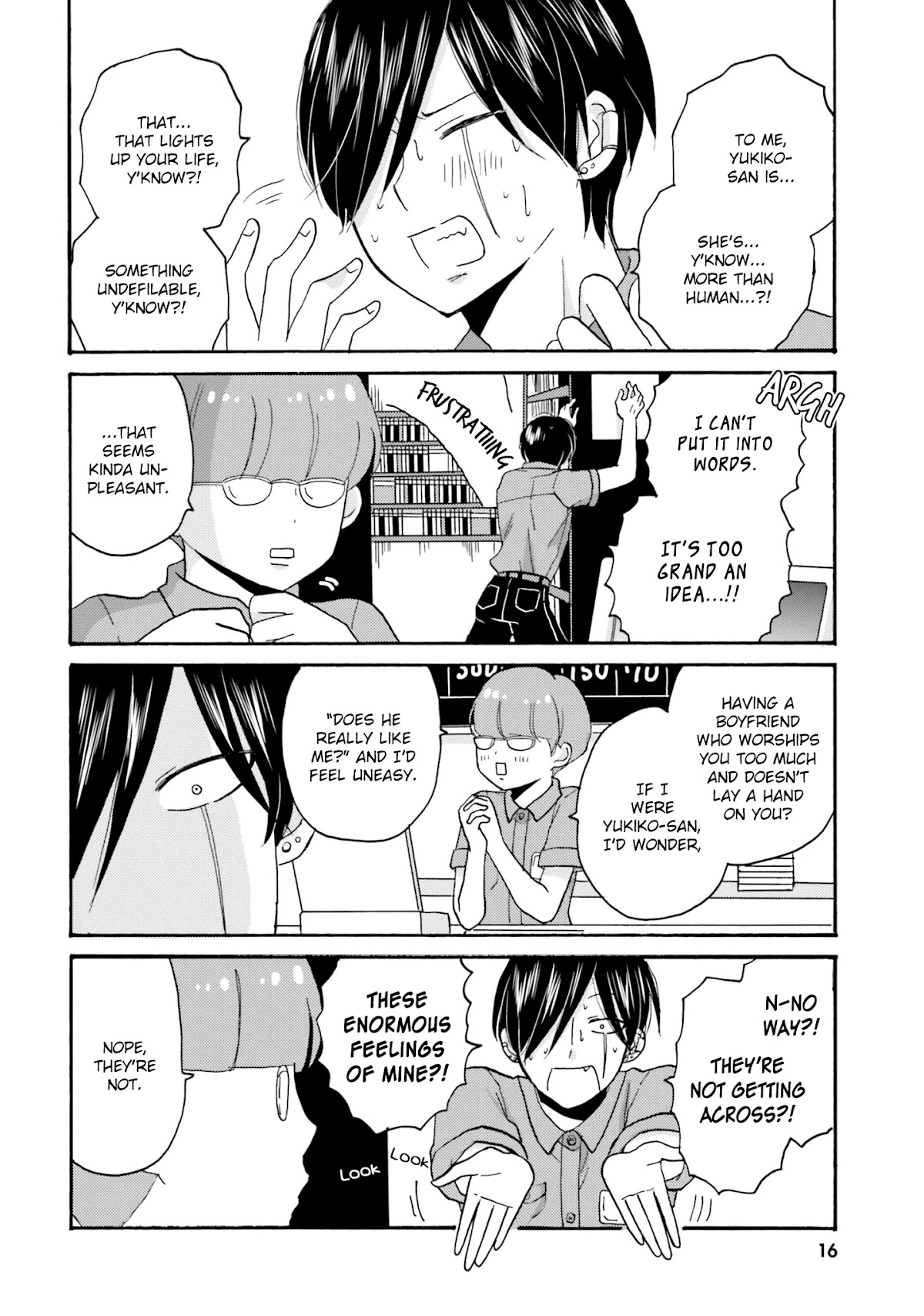 Yankee-kun and the White Cane Girl Chapter 57 page 4 - Chapter 57: Curse Of Lips ②