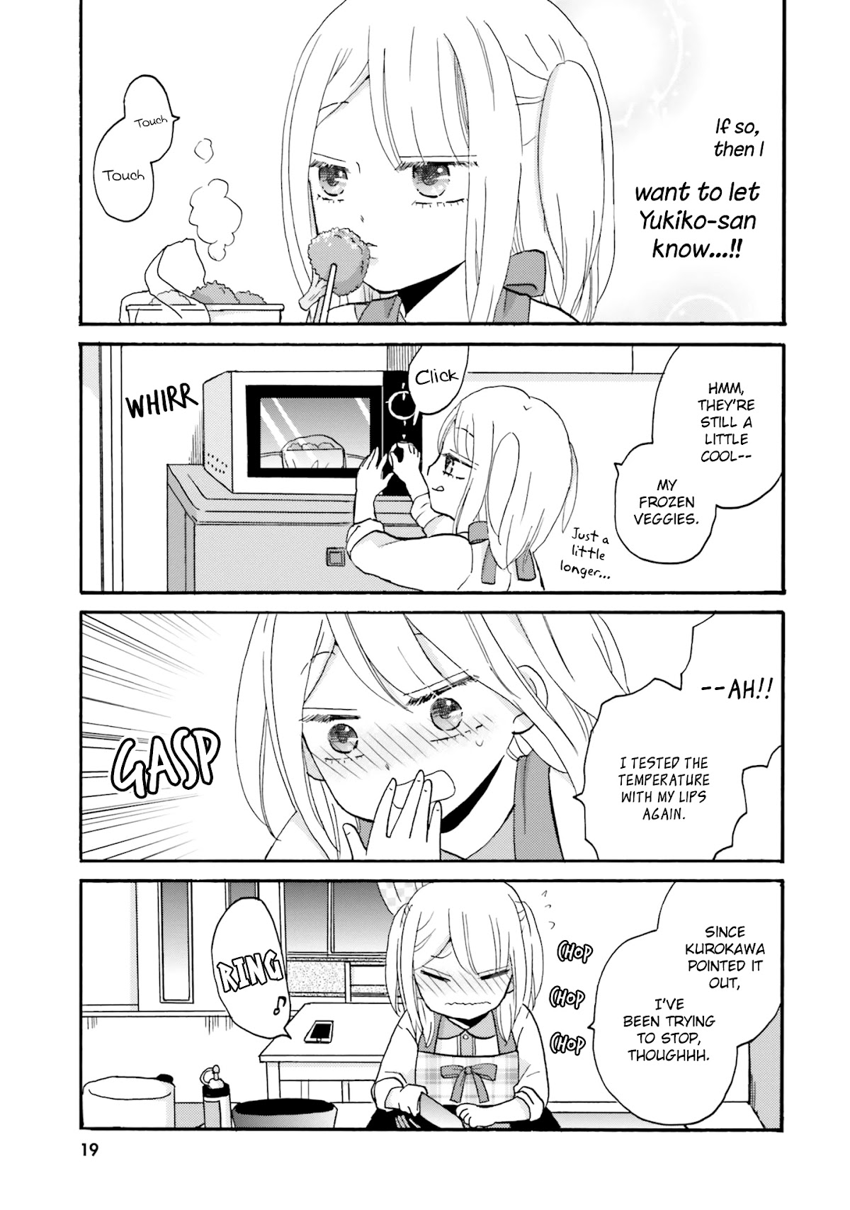 Yankee-kun and the White Cane Girl Chapter 57 page 7 - Chapter 57: Curse Of Lips ②