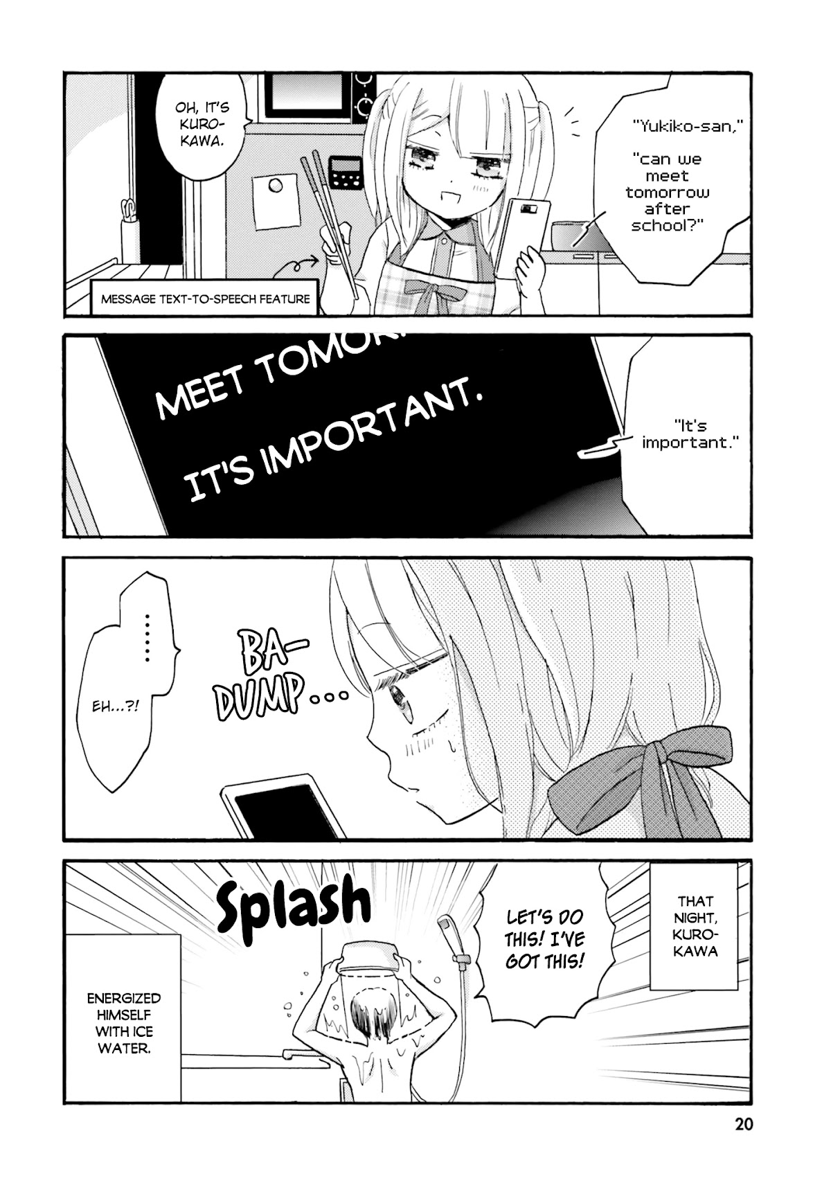 Yankee-kun and the White Cane Girl Chapter 57 page 8 - Chapter 57: Curse Of Lips ②