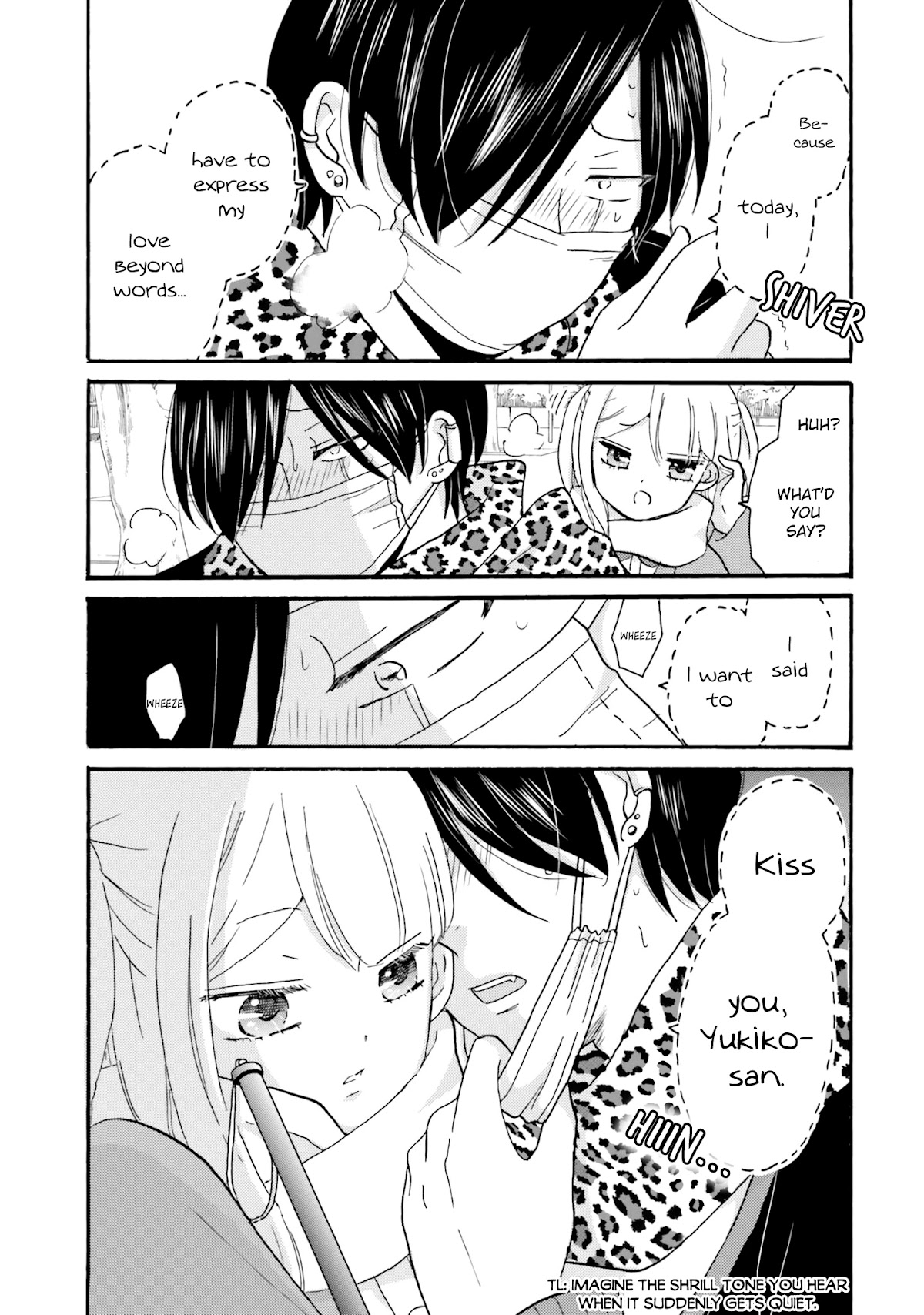 Yankee-kun and the White Cane Girl Chapter 58 page 5 - Chapter 58: Curse Of Lips ③