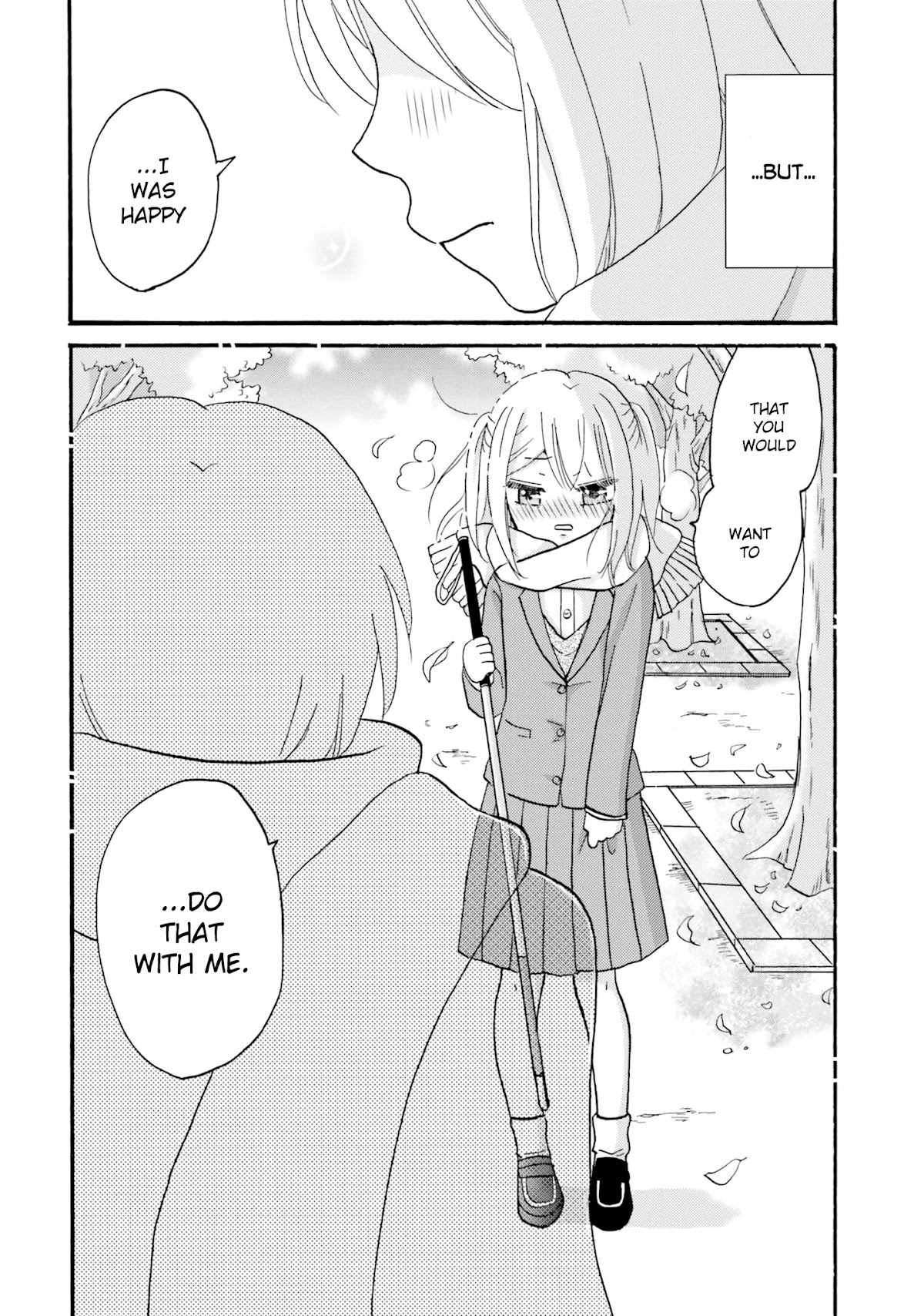 Yankee-kun and the White Cane Girl Chapter 58 page 8 - Chapter 58: Curse Of Lips ③