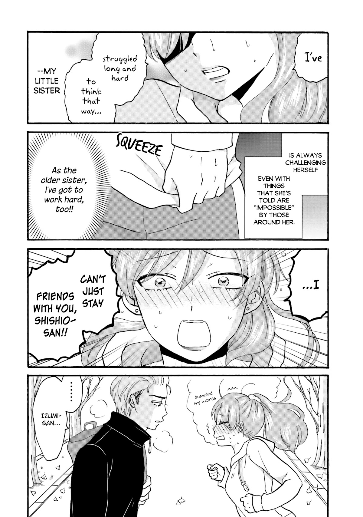 Yankee-kun and the White Cane Girl Chapter 59 page 12 - Chapter 59: Love And Friendship ①