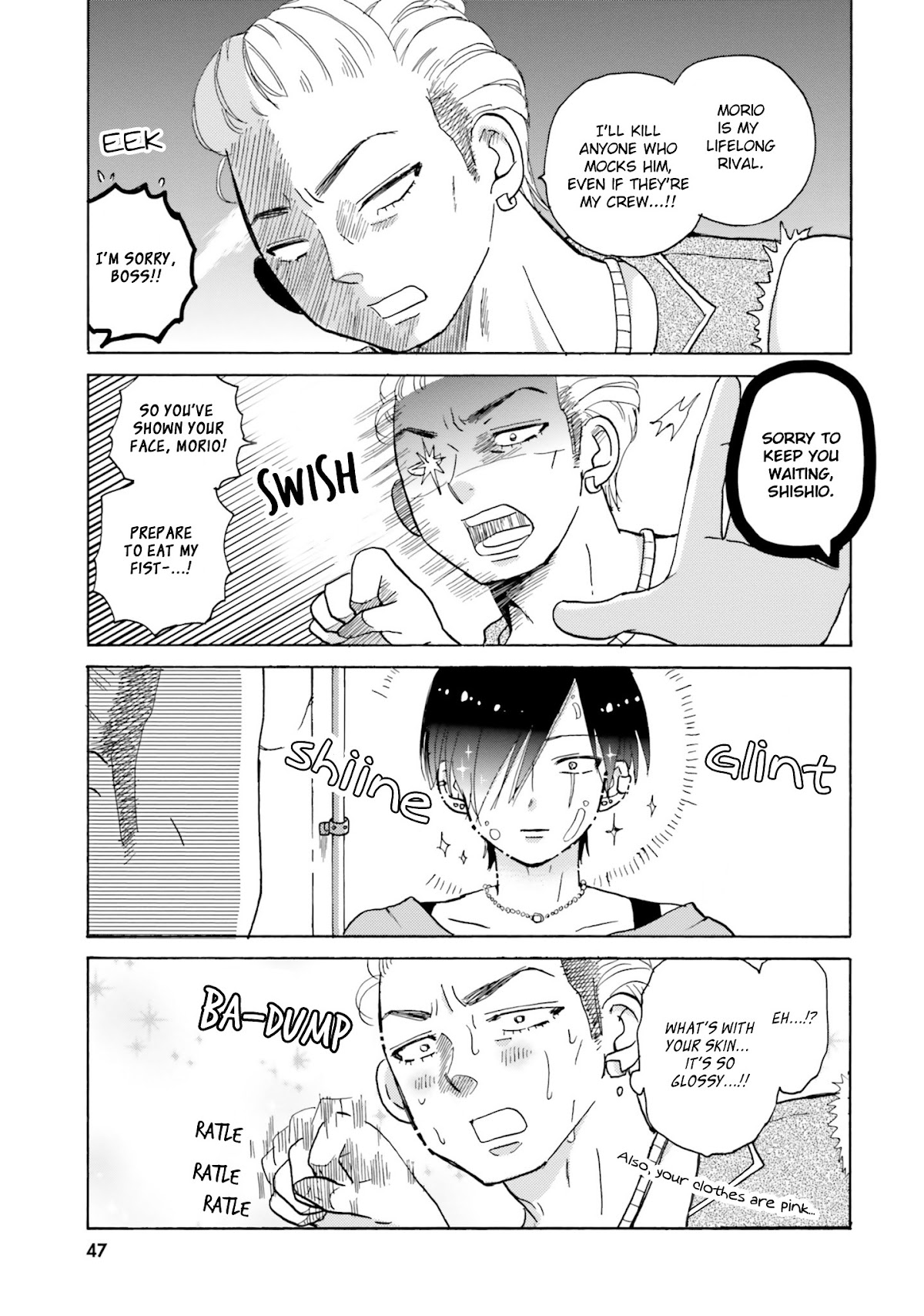Yankee-kun and the White Cane Girl Chapter 6 page 4 - Chapter 6