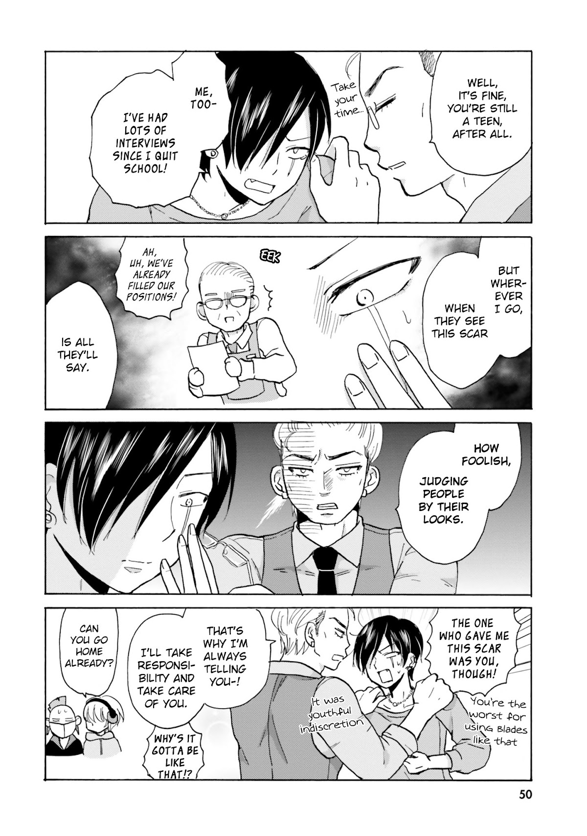 Yankee-kun and the White Cane Girl Chapter 6 page 7 - Chapter 6