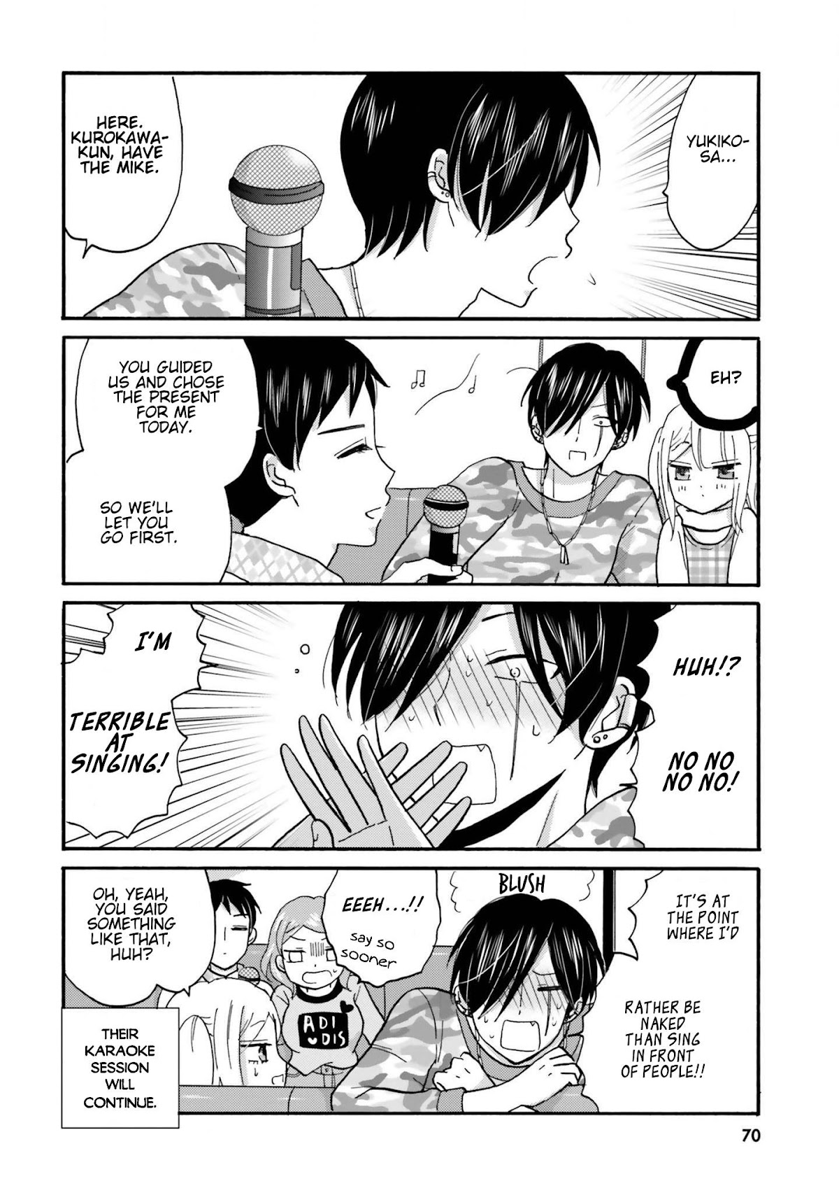 Yankee-kun and the White Cane Girl Chapter 61 page 12 - Chapter 61: Holiday
