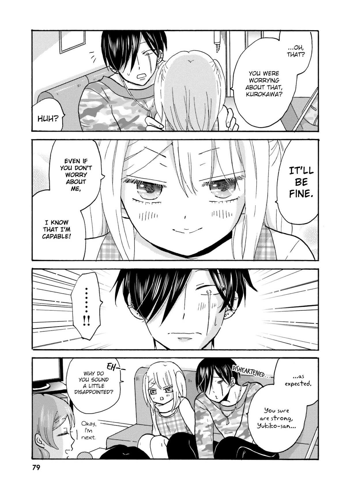 Yankee-kun and the White Cane Girl Chapter 62 page 11 - Chapter 62: Yukiko-san is Fine ①