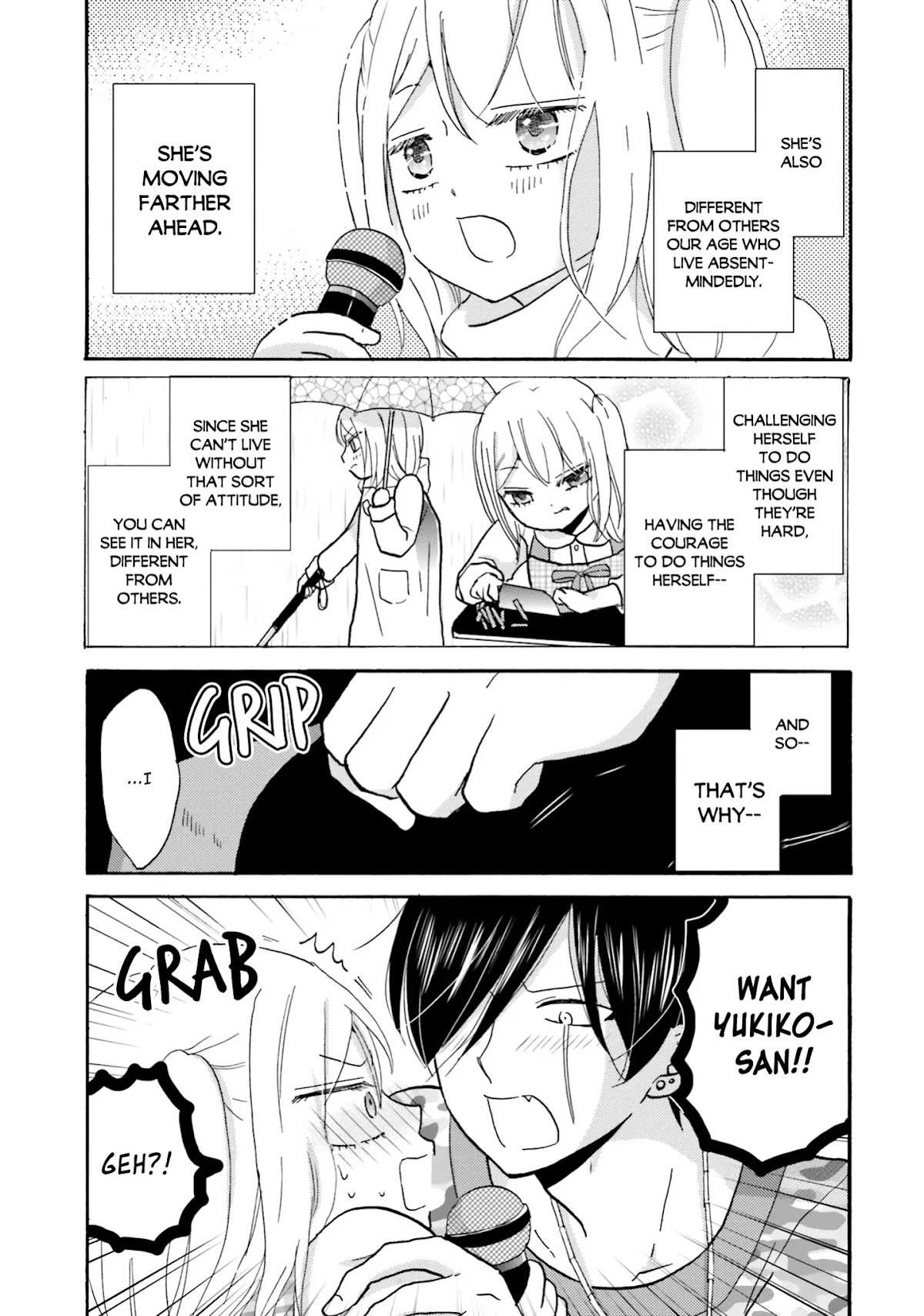 Yankee-kun and the White Cane Girl Chapter 62 page 9 - Chapter 62: Yukiko-san is Fine ①