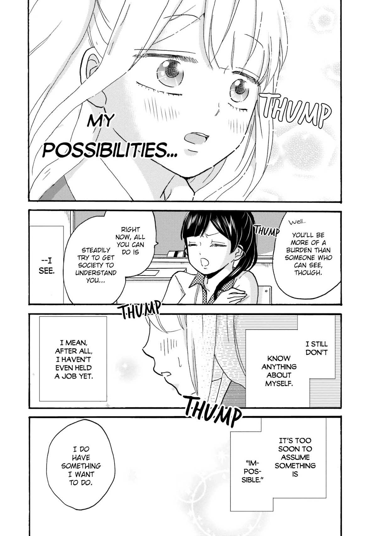 Yankee-kun and the White Cane Girl Chapter 63 page 10 - Chapter 63: Yukiko-san is Fine ②