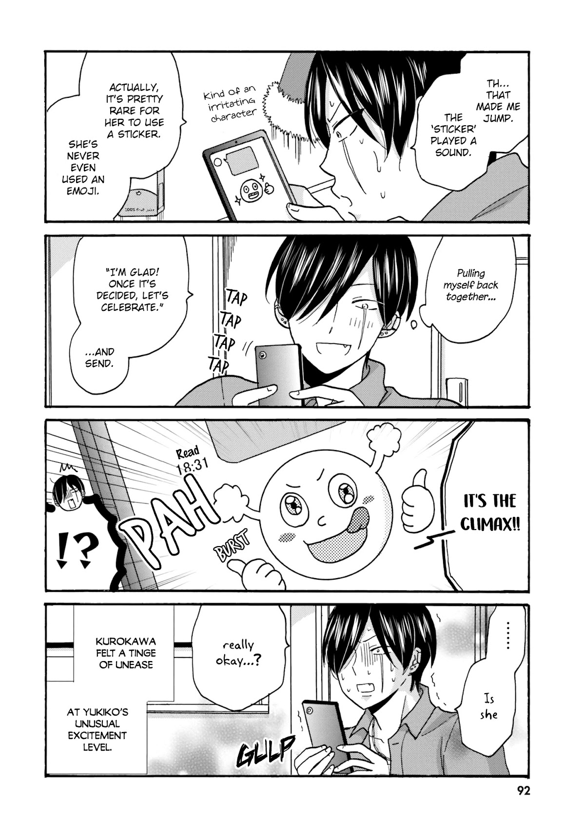 Yankee-kun and the White Cane Girl Chapter 63 page 14 - Chapter 63: Yukiko-san is Fine ②