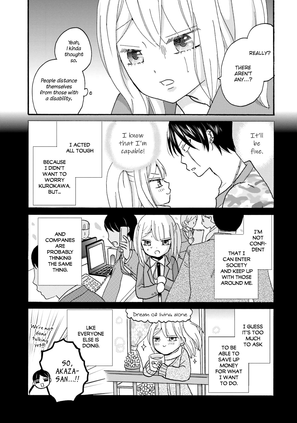 Yankee-kun and the White Cane Girl Chapter 63 page 5 - Chapter 63: Yukiko-san is Fine ②