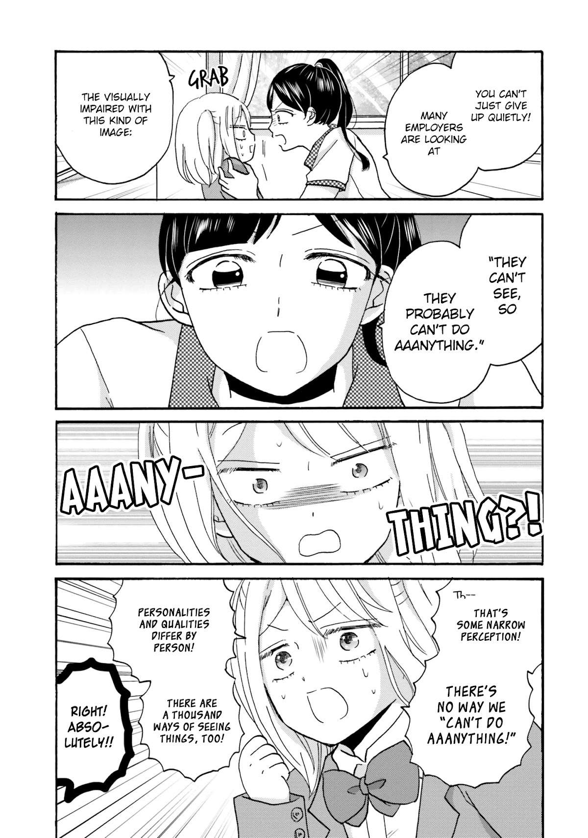Yankee-kun and the White Cane Girl Chapter 63 page 7 - Chapter 63: Yukiko-san is Fine ②