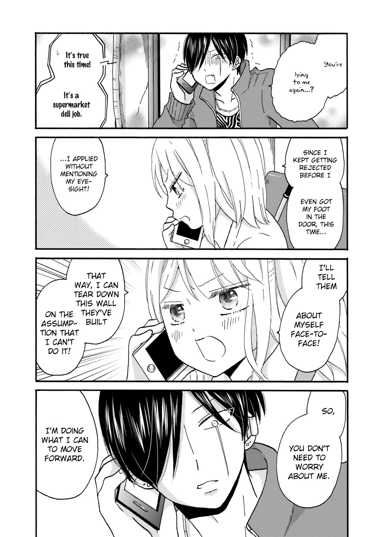 Yankee-kun and the White Cane Girl Chapter 64 page 6 - Chapter 64