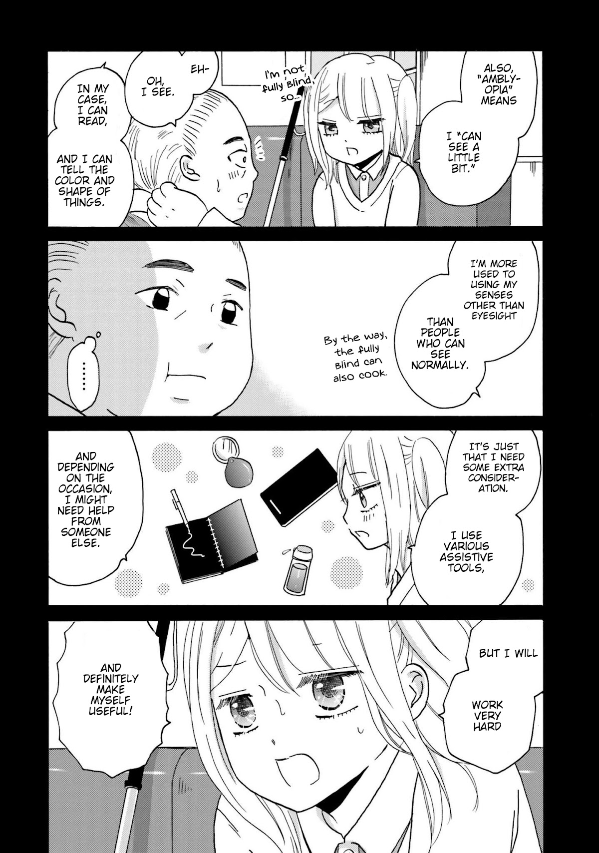 Yankee-kun and the White Cane Girl Chapter 65 page 5 - Chapter 65