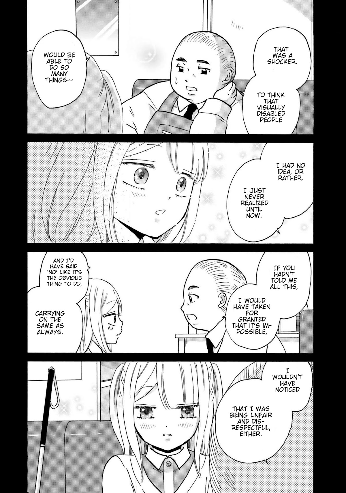 Yankee-kun and the White Cane Girl Chapter 65 page 7 - Chapter 65