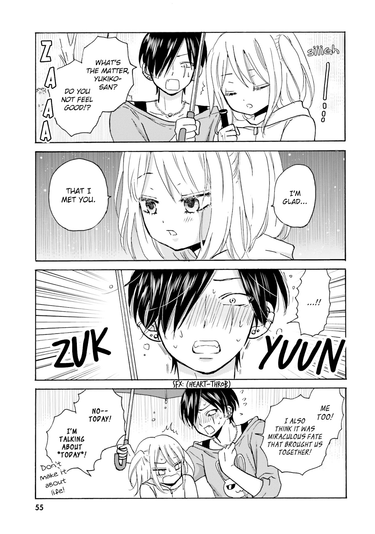 Yankee-kun and the White Cane Girl Chapter 7 page 4 - Chapter 7