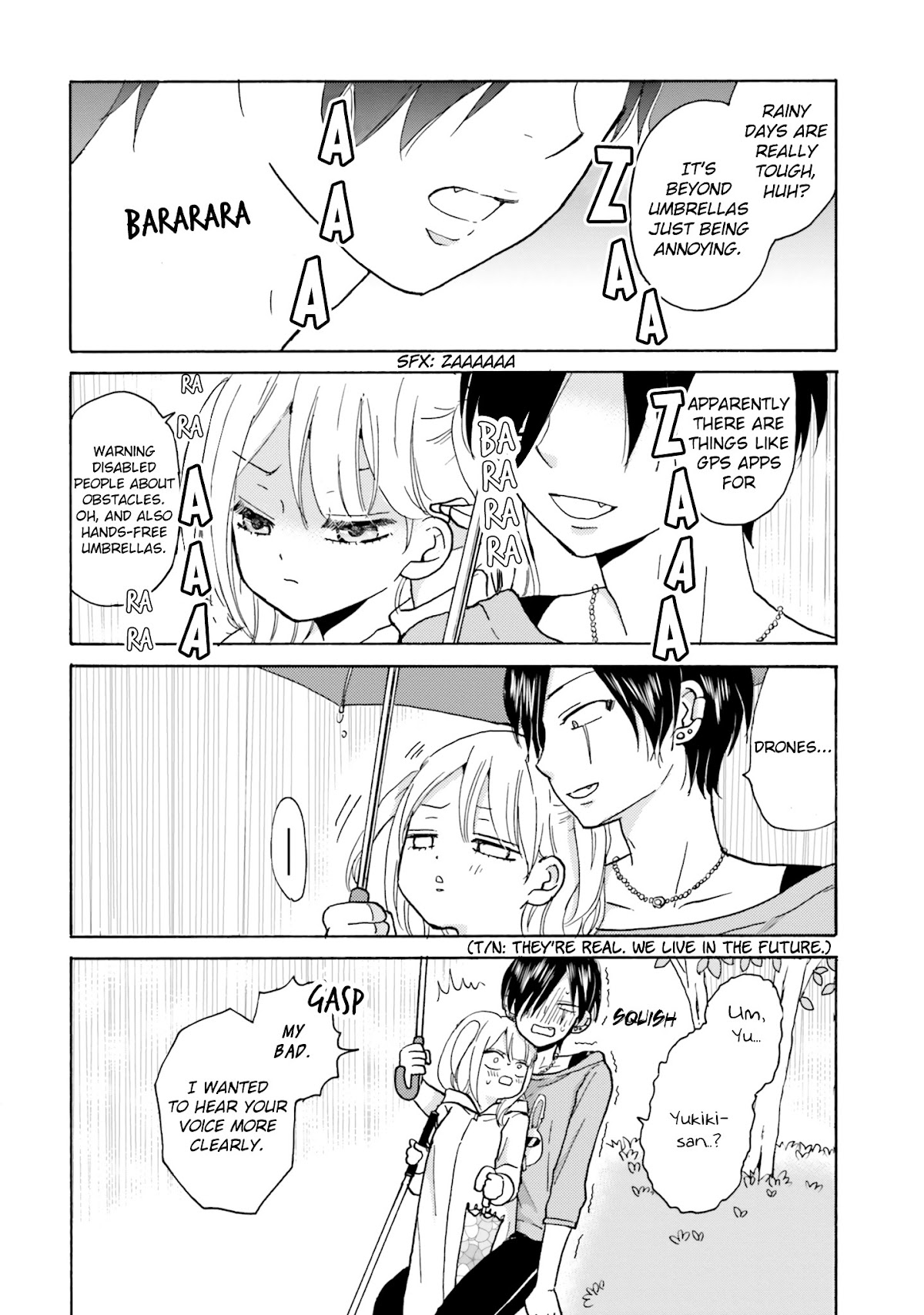 Yankee-kun and the White Cane Girl Chapter 7 page 5 - Chapter 7