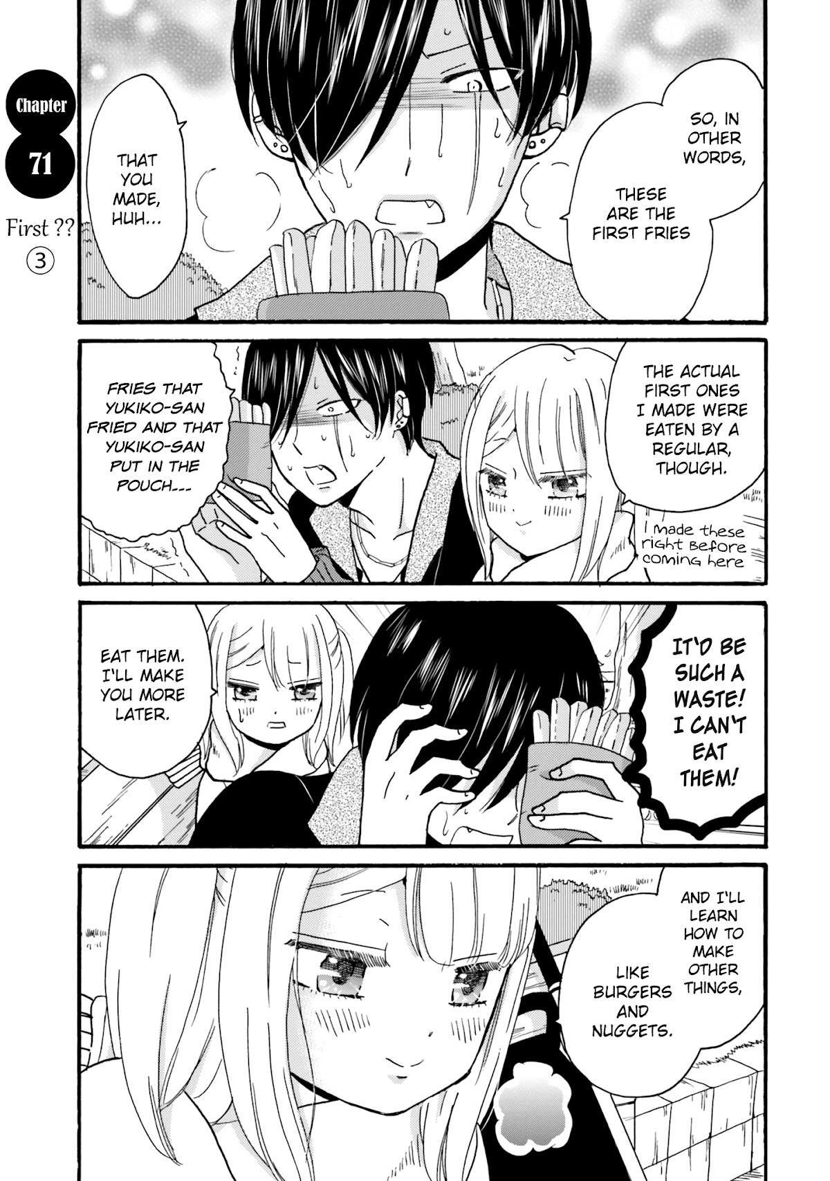 Yankee-kun and the White Cane Girl Chapter 71 page 3 - Chapter 71: First ?? ③