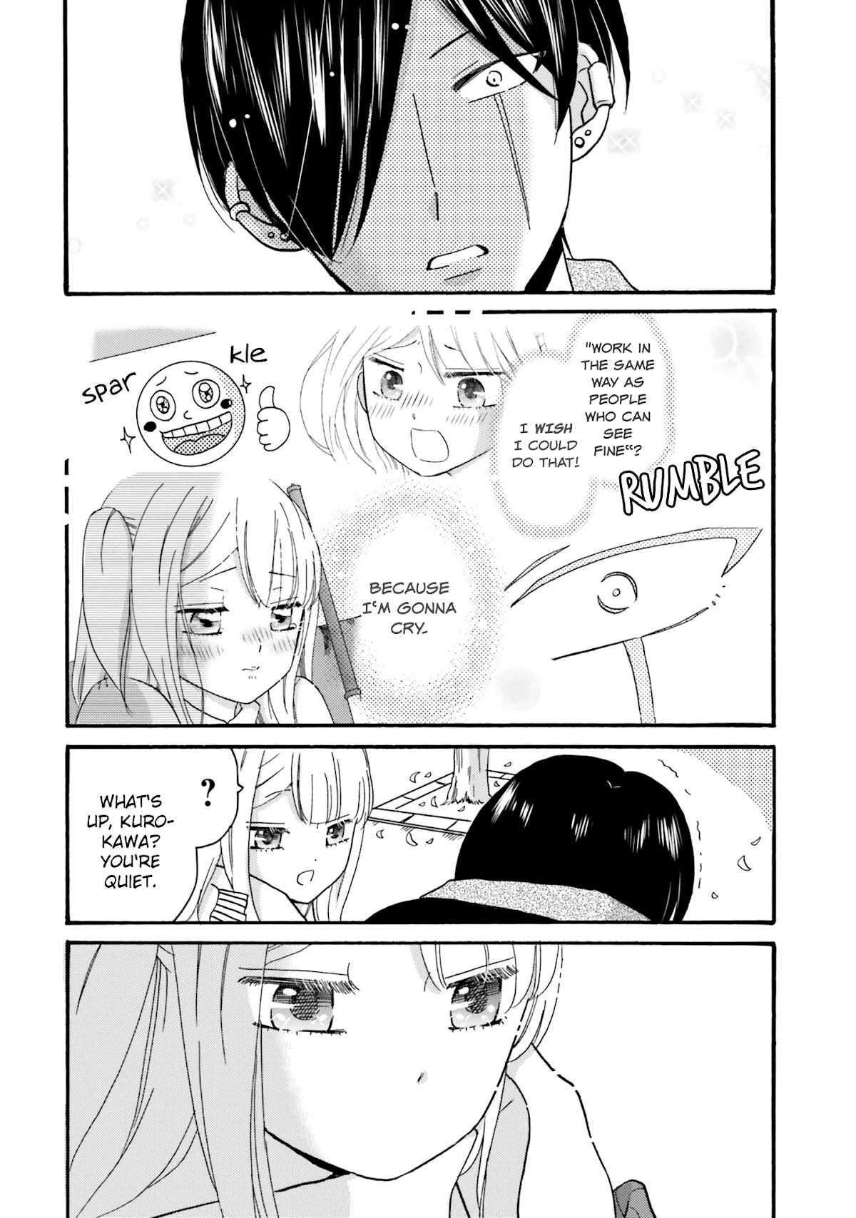 Yankee-kun and the White Cane Girl Chapter 71 page 4 - Chapter 71: First ?? ③