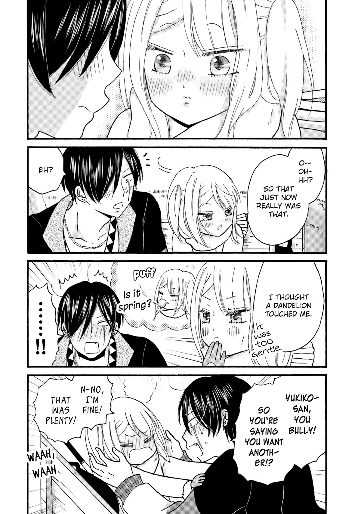 Yankee-kun and the White Cane Girl Chapter 71 page 8 - Chapter 71: First ?? ③