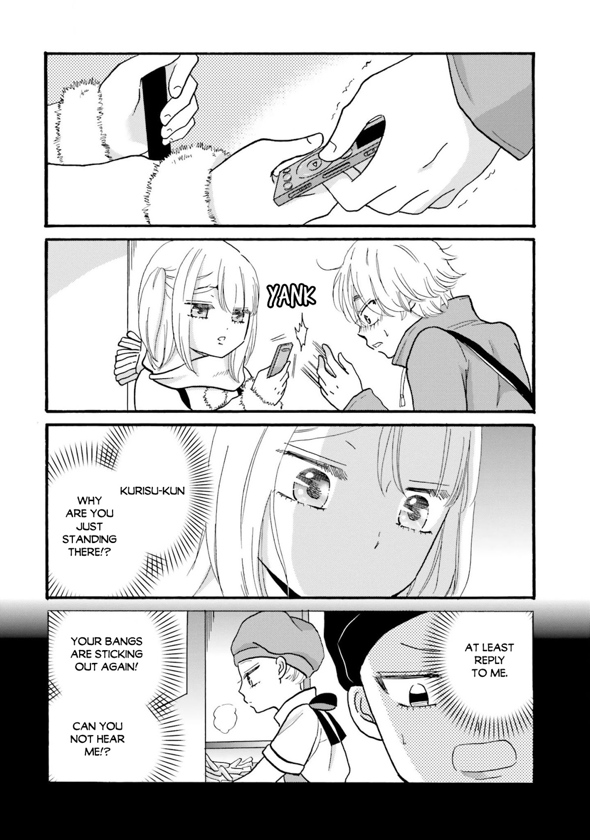 Yankee-kun and the White Cane Girl Chapter 72 page 16 - Chapter 72: Quiet Voice ①