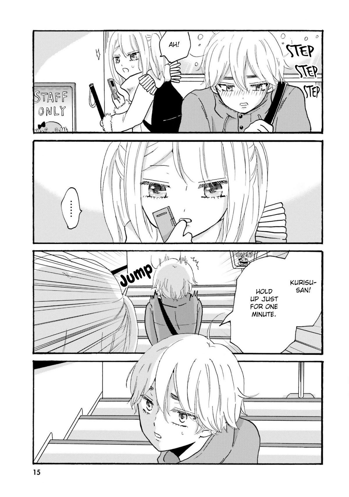 Yankee-kun and the White Cane Girl Chapter 72 page 17 - Chapter 72: Quiet Voice ①