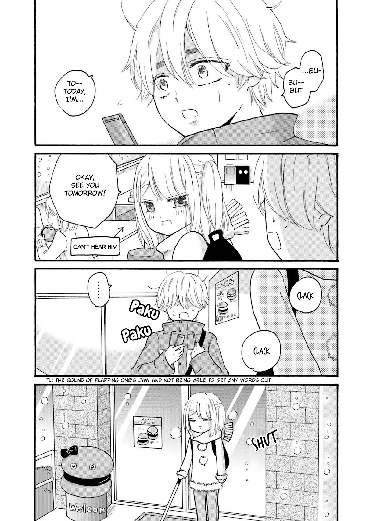 Yankee-kun and the White Cane Girl Chapter 72 page 19 - Chapter 72: Quiet Voice ①