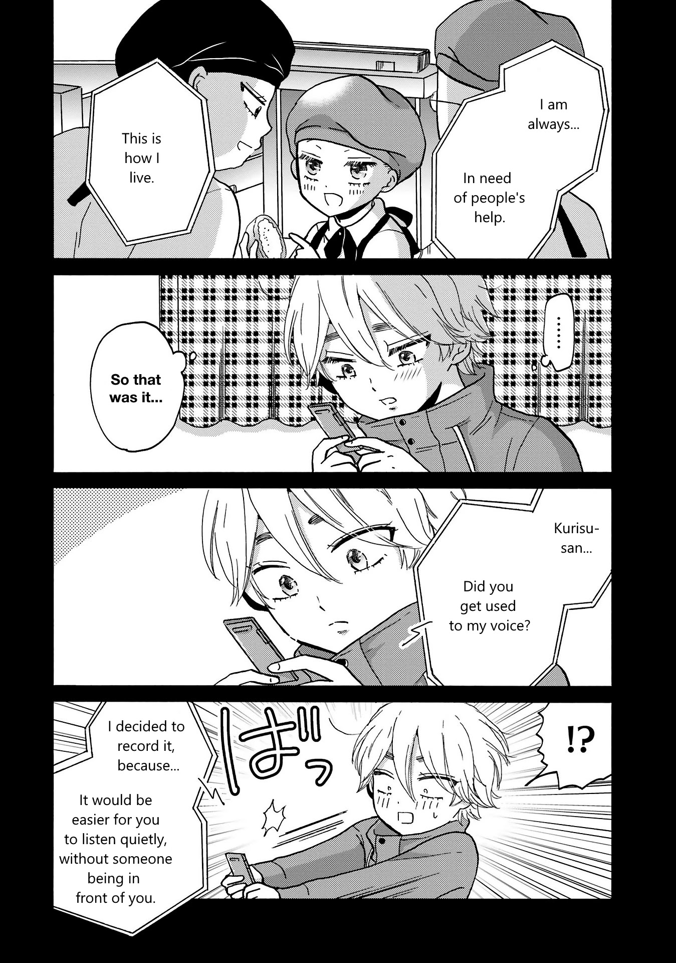 Yankee-kun and the White Cane Girl Chapter 74 page 11 - Chapter 74: Quiet Voice (3)