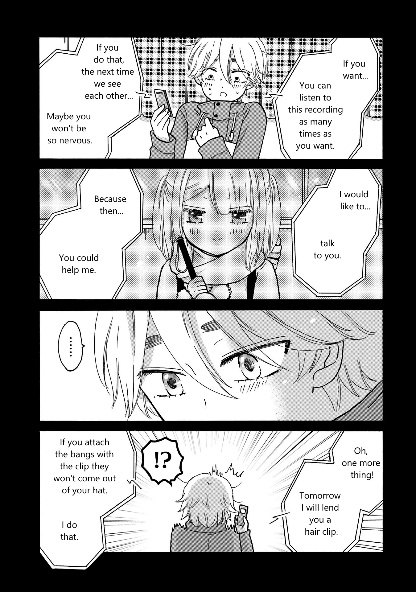 Yankee-kun and the White Cane Girl Chapter 74 page 12 - Chapter 74: Quiet Voice (3)