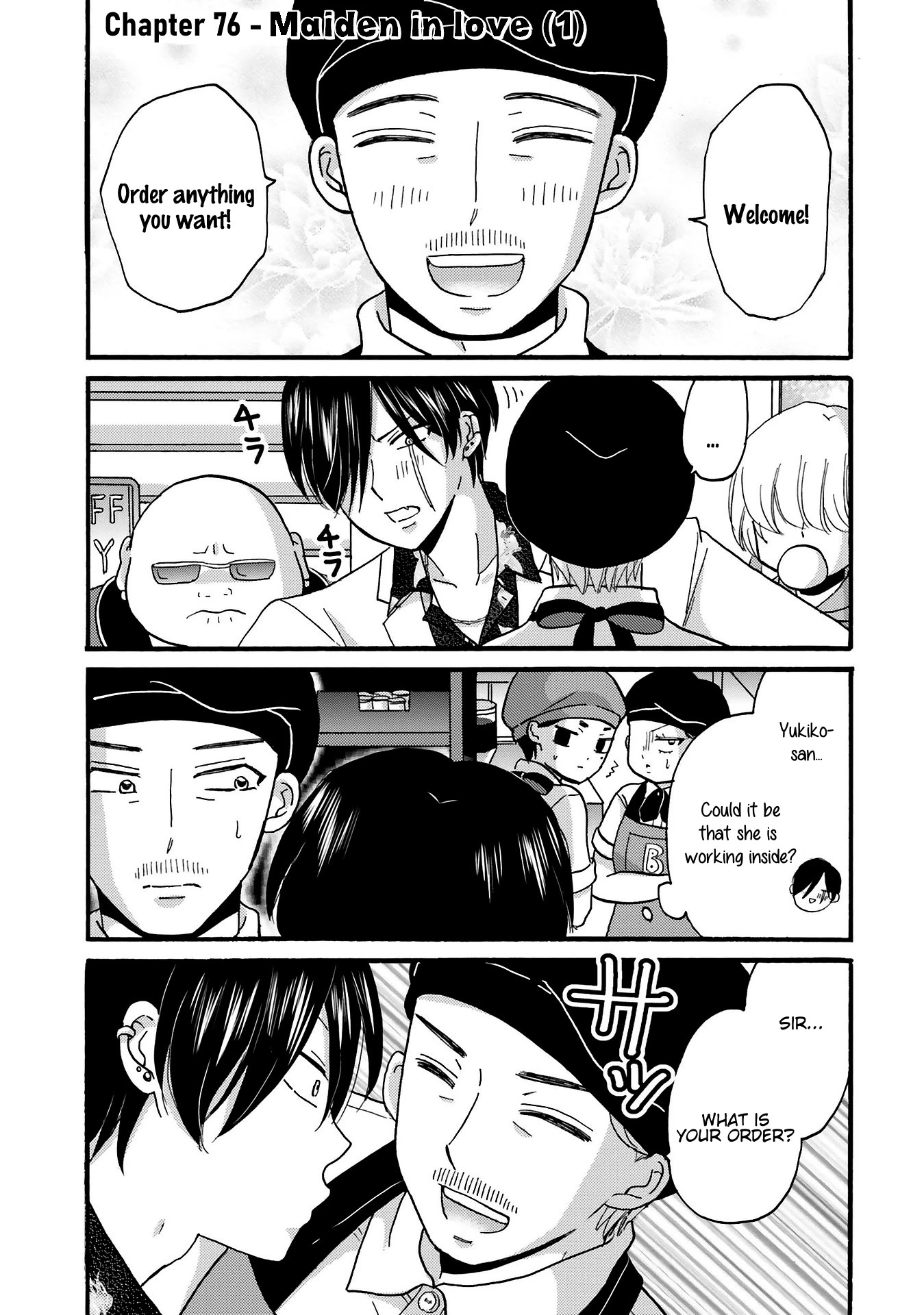 Yankee-kun and the White Cane Girl Chapter 76 page 3 - Chapter 76: Maiden in Love ①