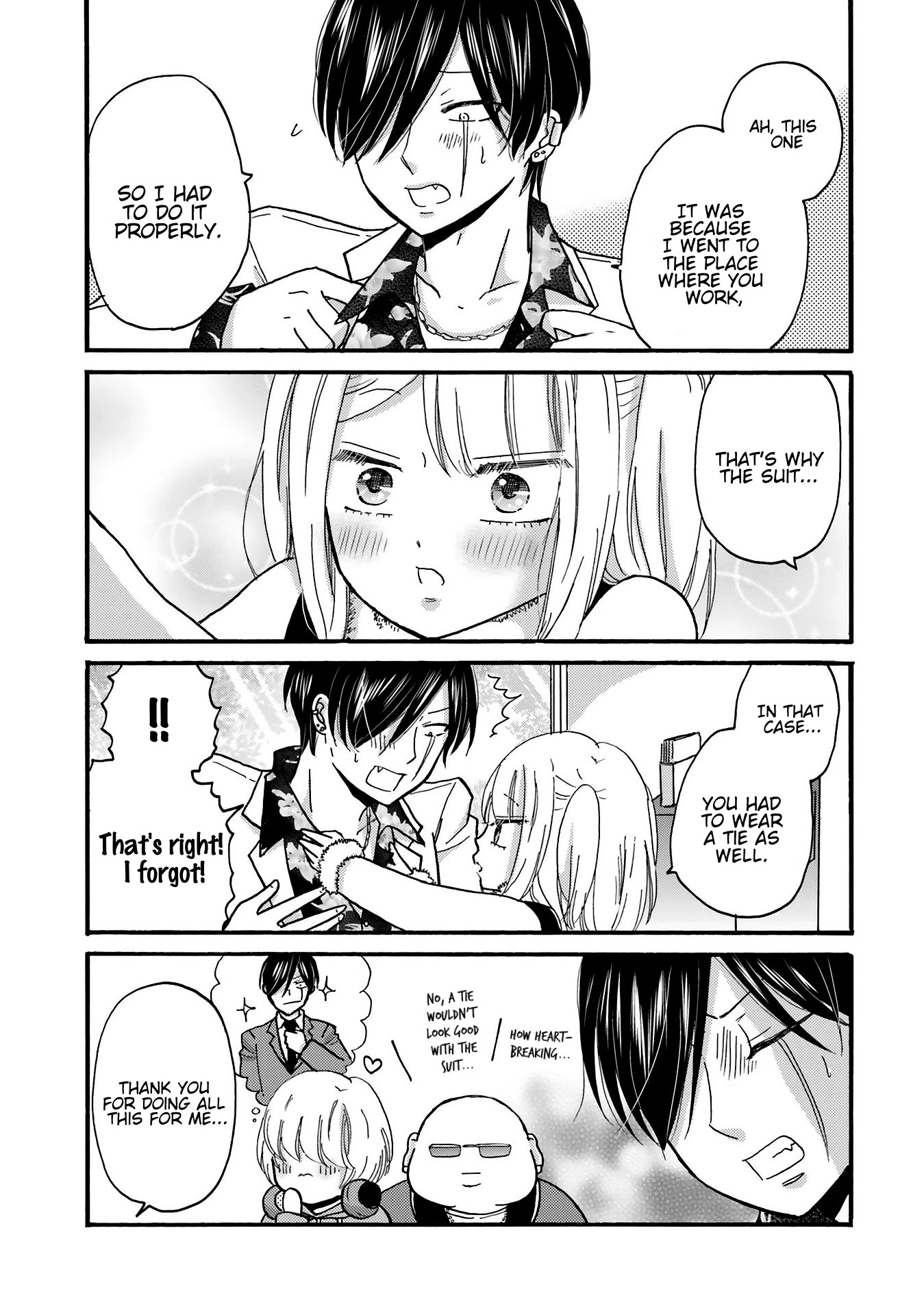 Yankee-kun and the White Cane Girl Chapter 77 page 9 - Chapter 77: Maiden in Love ②