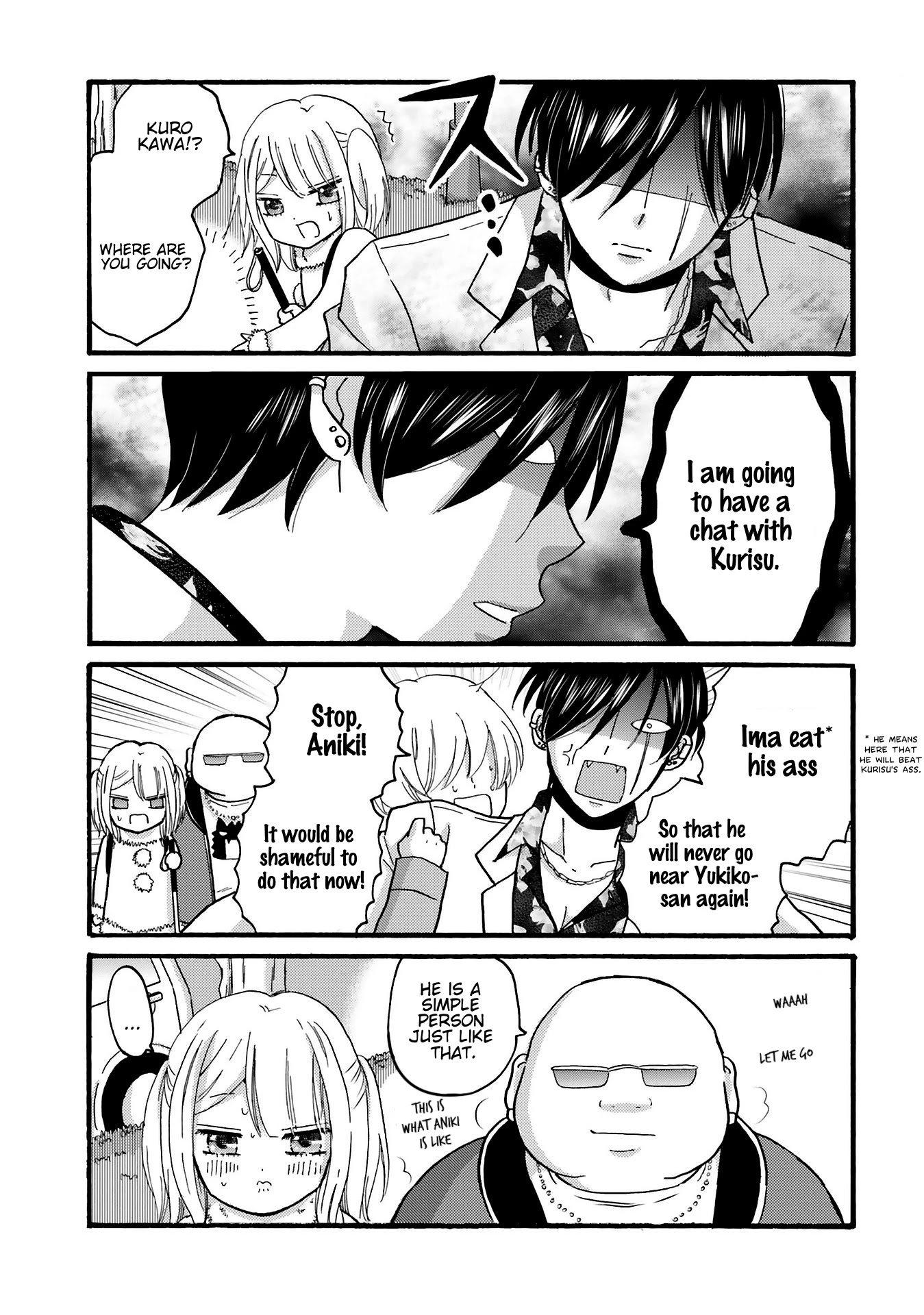 Yankee-kun and the White Cane Girl Chapter 78 page 13 - Chapter 78: Secret