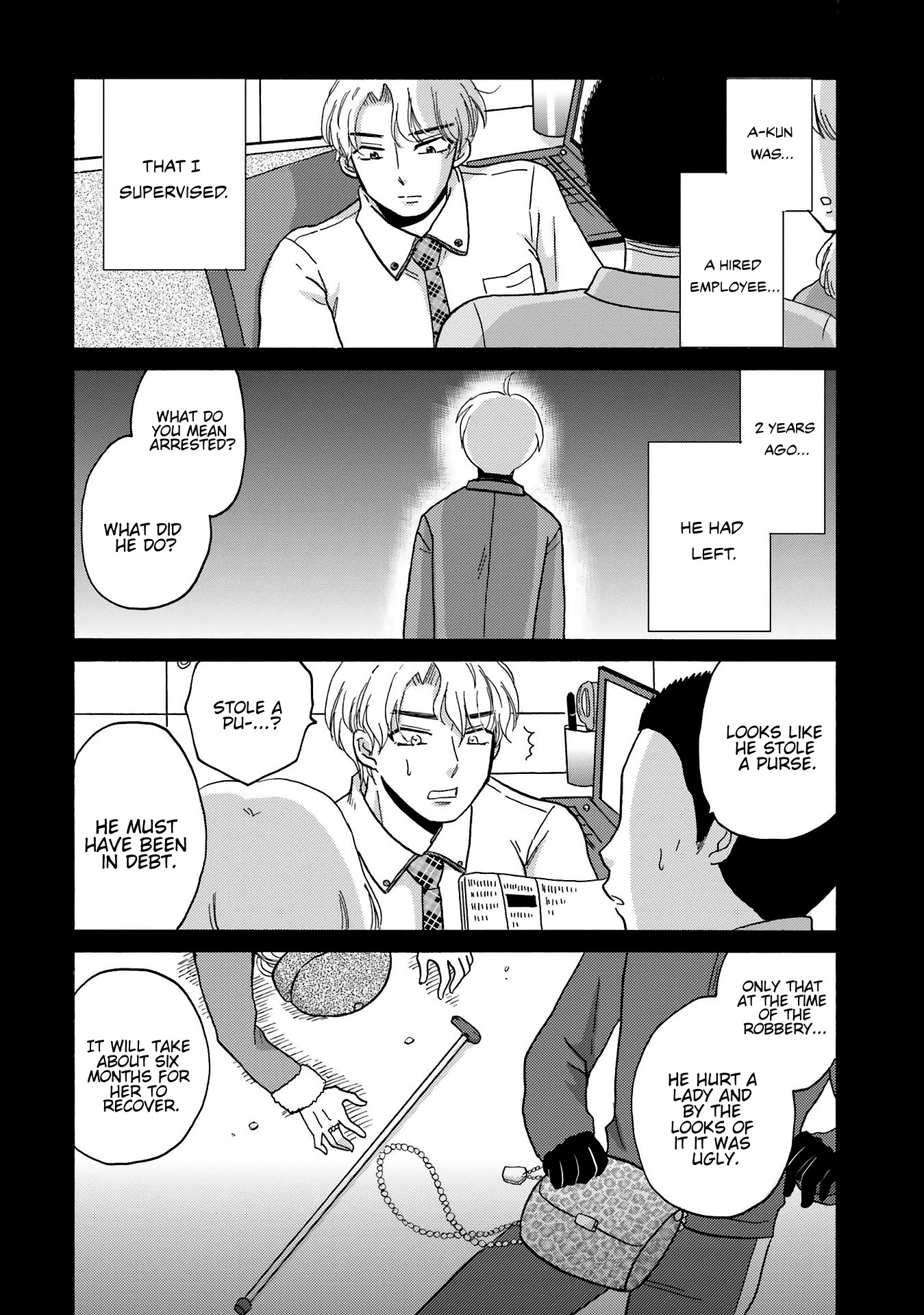 Yankee-kun and the White Cane Girl Chapter 79 page 4 - Chapter 79: Just By Himself ①