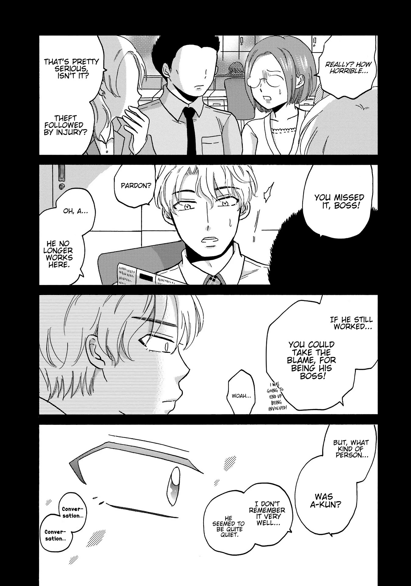 Yankee-kun and the White Cane Girl Chapter 79 page 5 - Chapter 79: Just By Himself ①