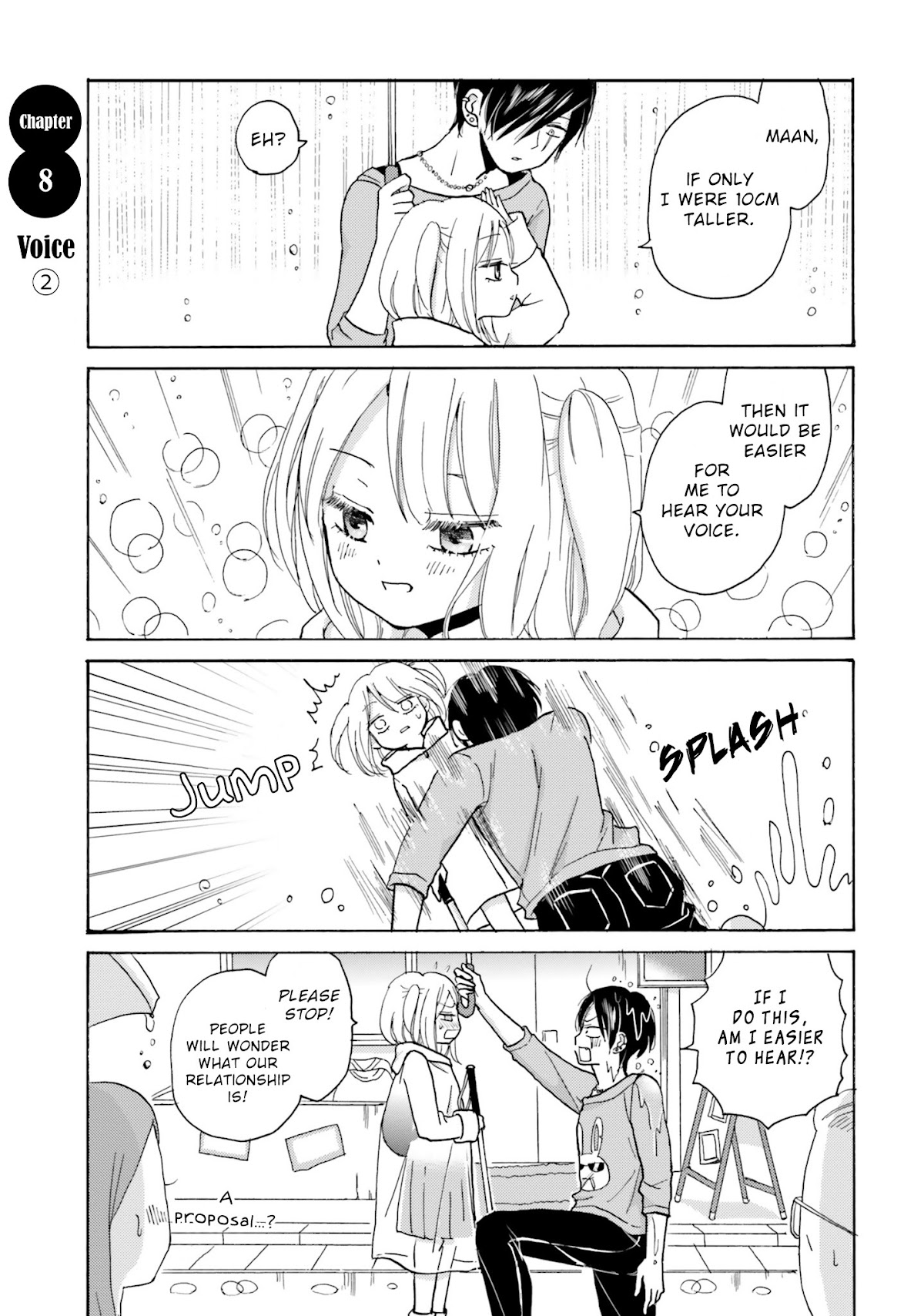 Yankee-kun and the White Cane Girl Chapter 8 page 2 - Chapter 8