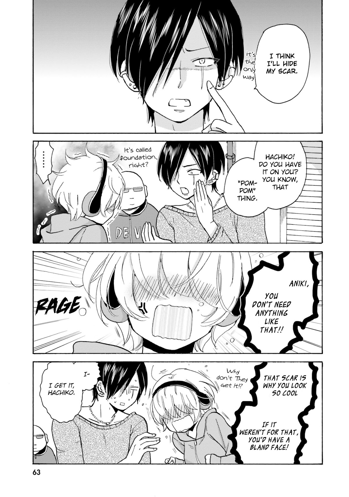 Yankee-kun and the White Cane Girl Chapter 8 page 6 - Chapter 8